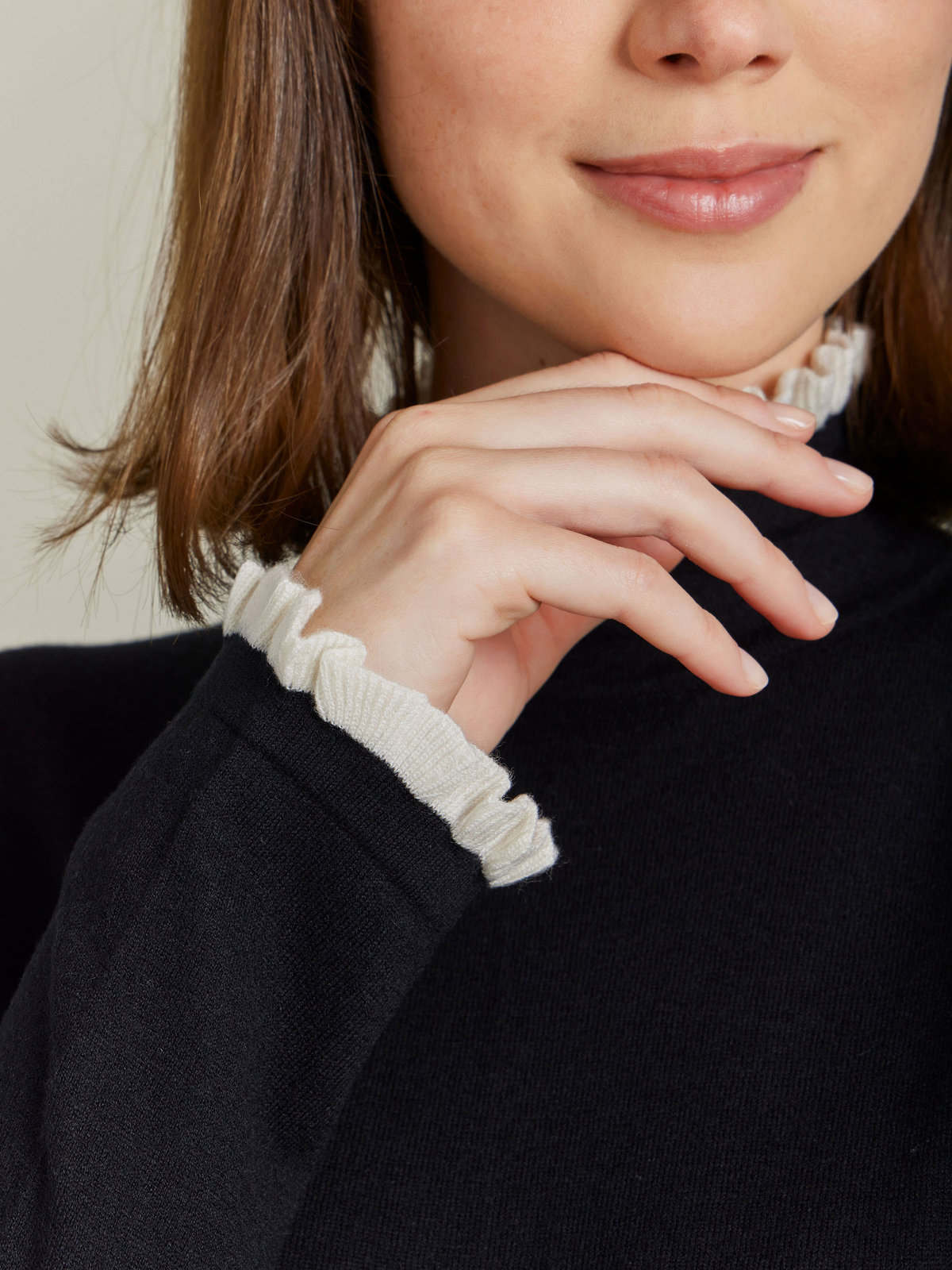 FEMME ウィメンズ 【Outlet】LS72 PULLOVER プルオーバー ブラック