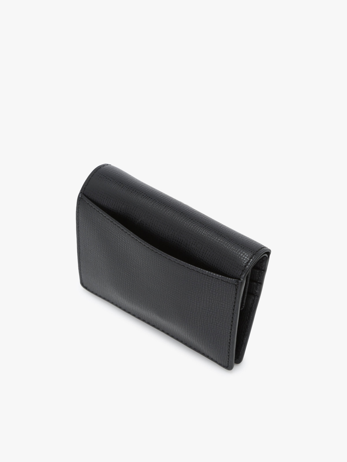 VOYAGE ウィメンズ バッグ＆ウォレット レザー 二つ折り ウォレット ”City” ZAW07-02 ブラック