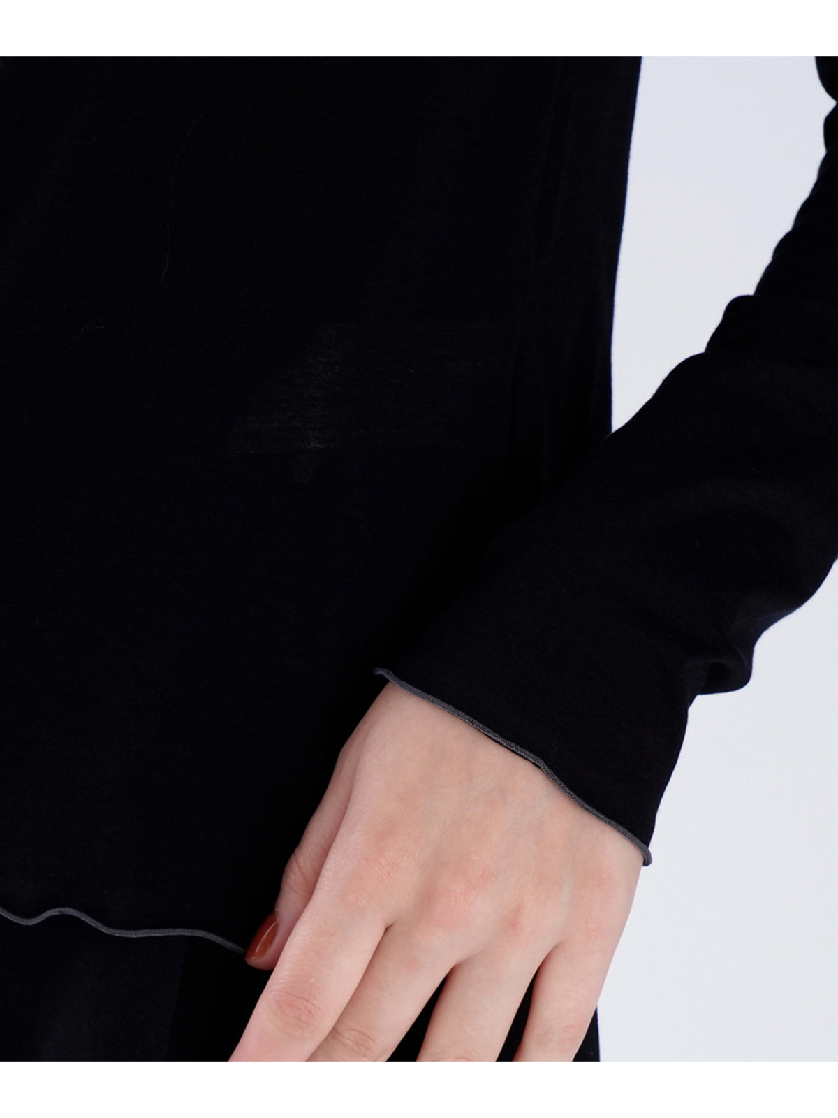 To b. by agnès b. 【Outlet】メロウ ロングスリーブ Tシャツ ブラック