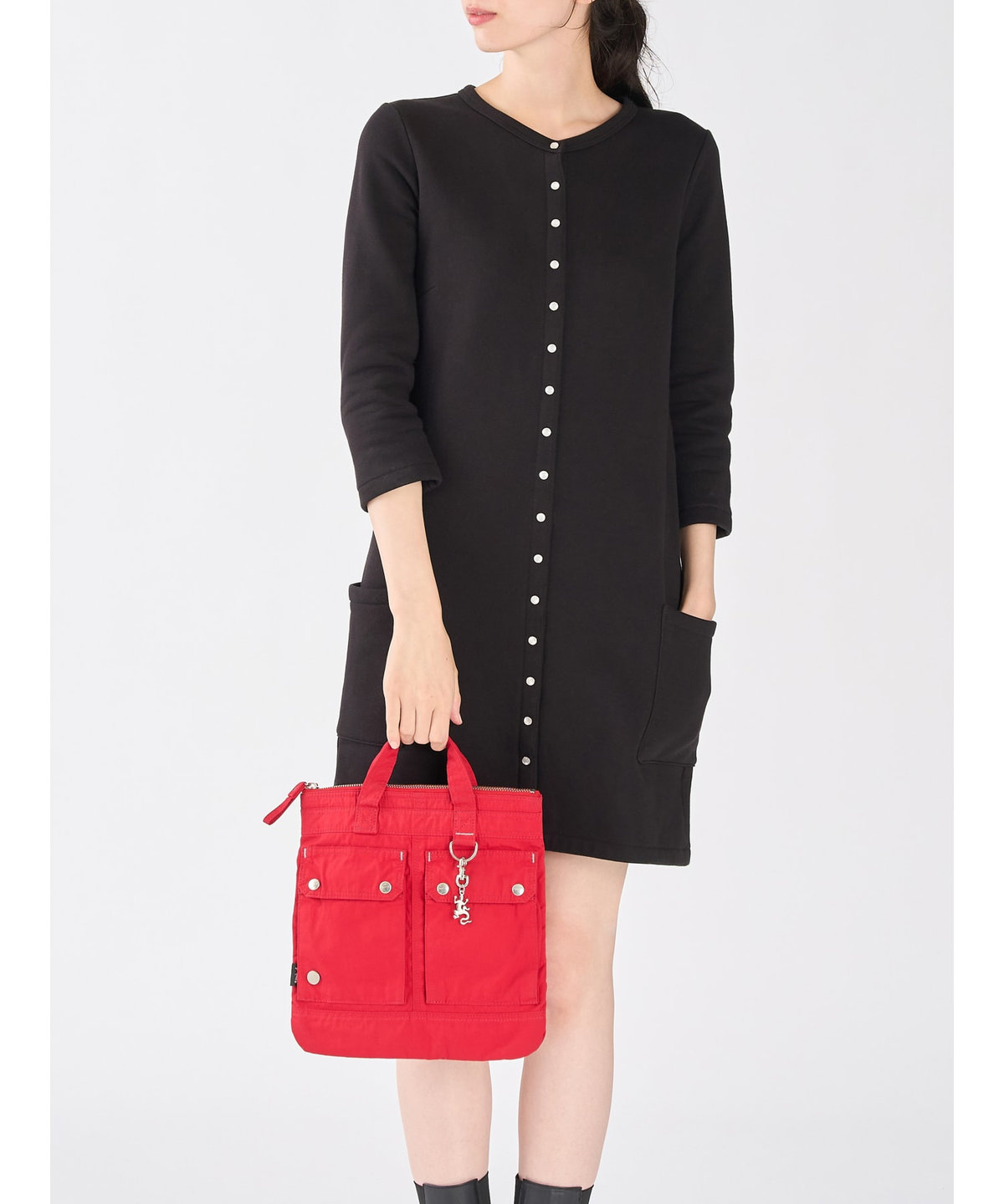 VOYAGE メンズ バッグ＆ウォレット agnes b. x POTR 2way ヘルメットバッグ(S) POTR01-02 レッド