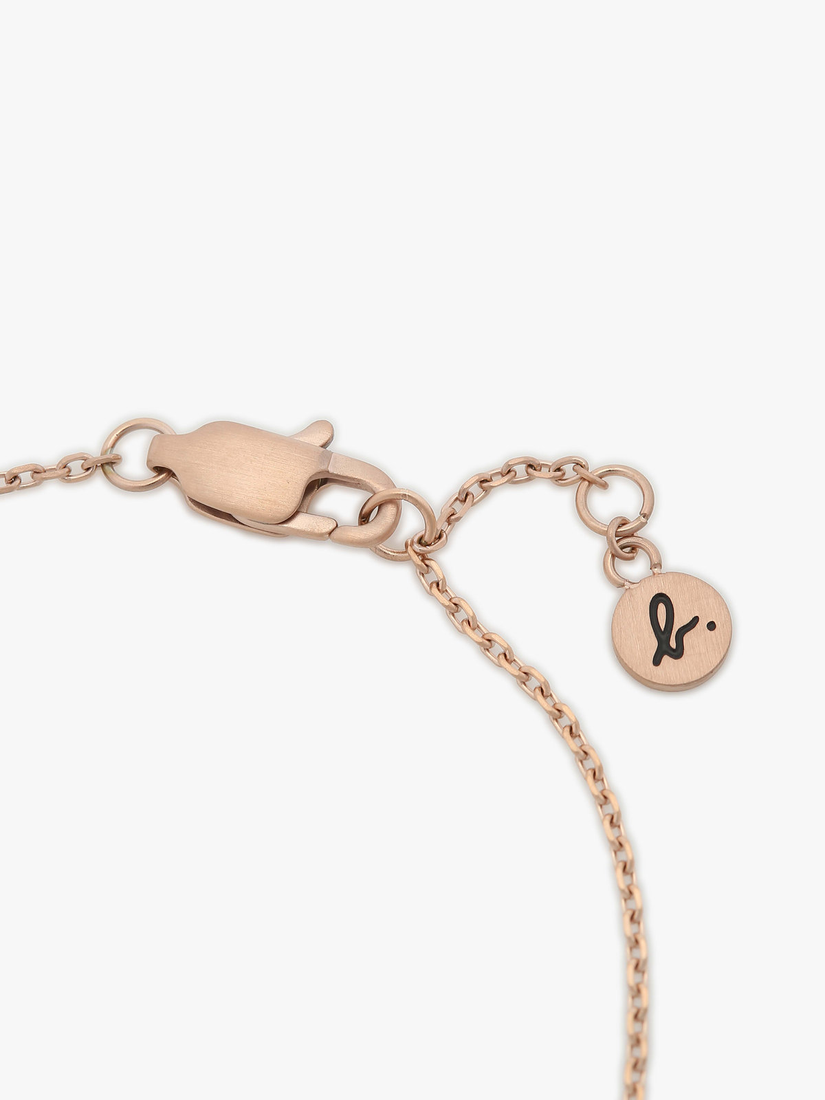 FEMME ウィメンズ ロゴ ブレスレット ピンクベージュ