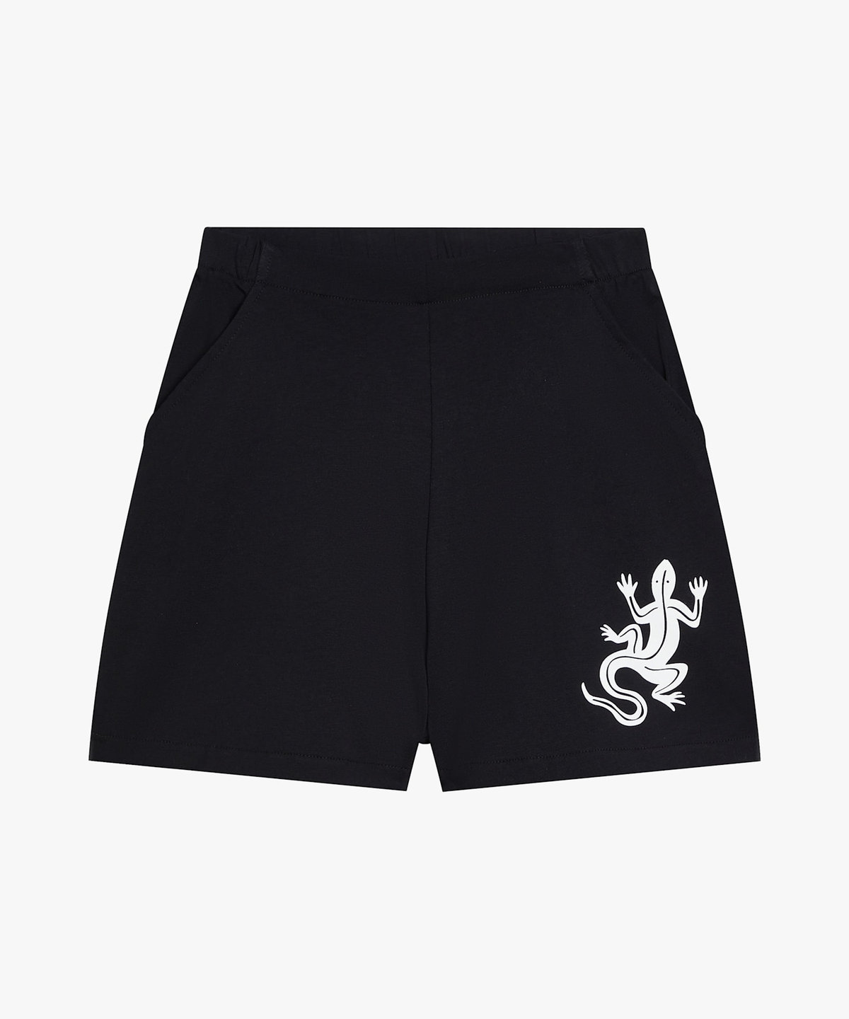 アイコニック プリント コットン ショート パンツ 