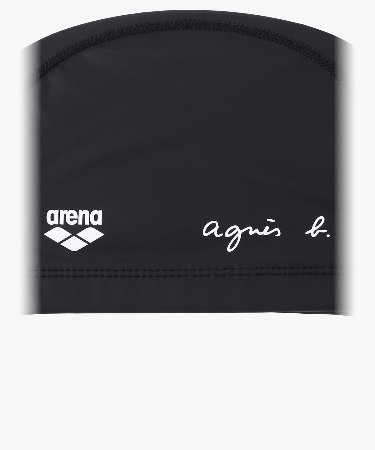 FEMME ウィメンズ agnes b. x arena 2ウェイシリコーンキャップ ブラック