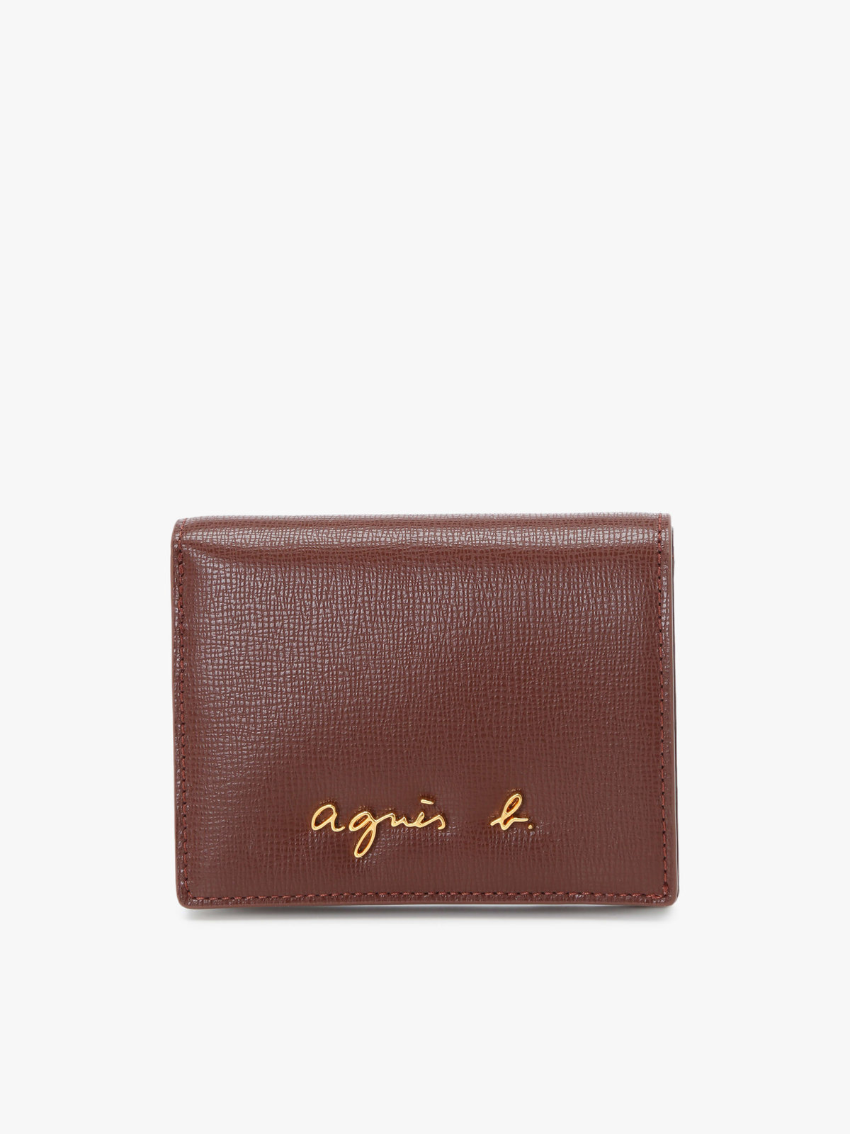 VOYAGE ウィメンズ バッグ＆ウォレット レザー 二つ折り ウォレット ”City” ZAW07-02 ブラウン