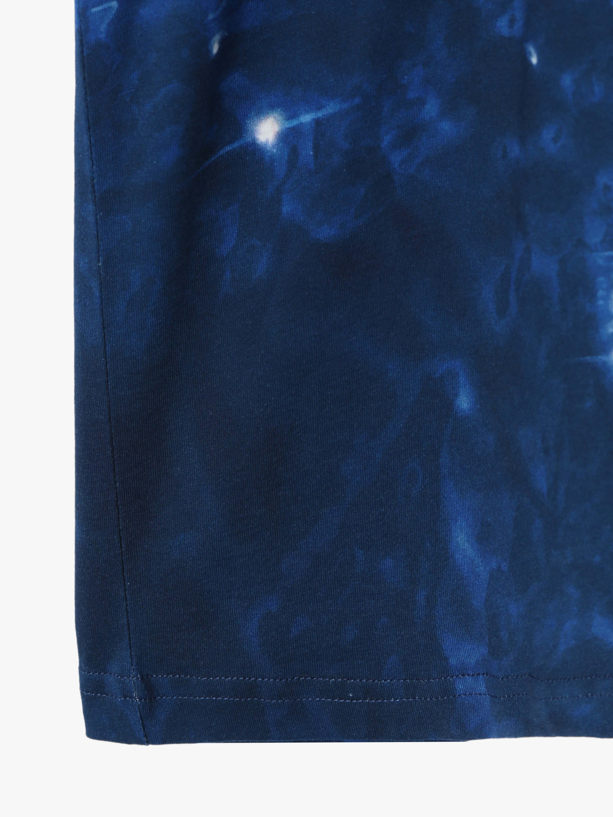 HOMME メンズ メンズ フォトプリント コットン 長袖 Tシャツ ”Antibes” マルチ