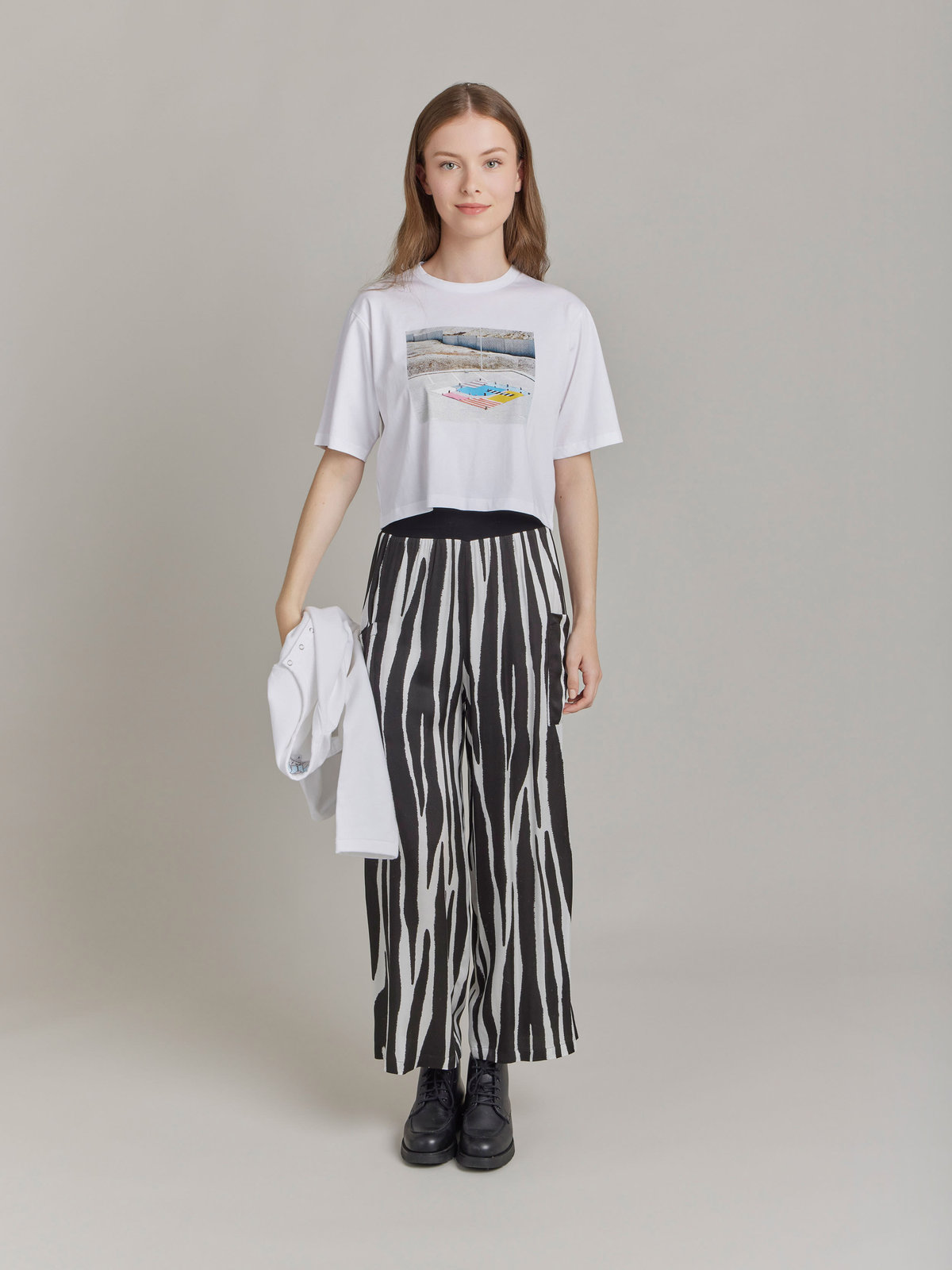 FEMME ウィメンズ SEP4 TS B. STYLE アーティストTシャツ EMMA CHARIN & OLIVIER ホワイト