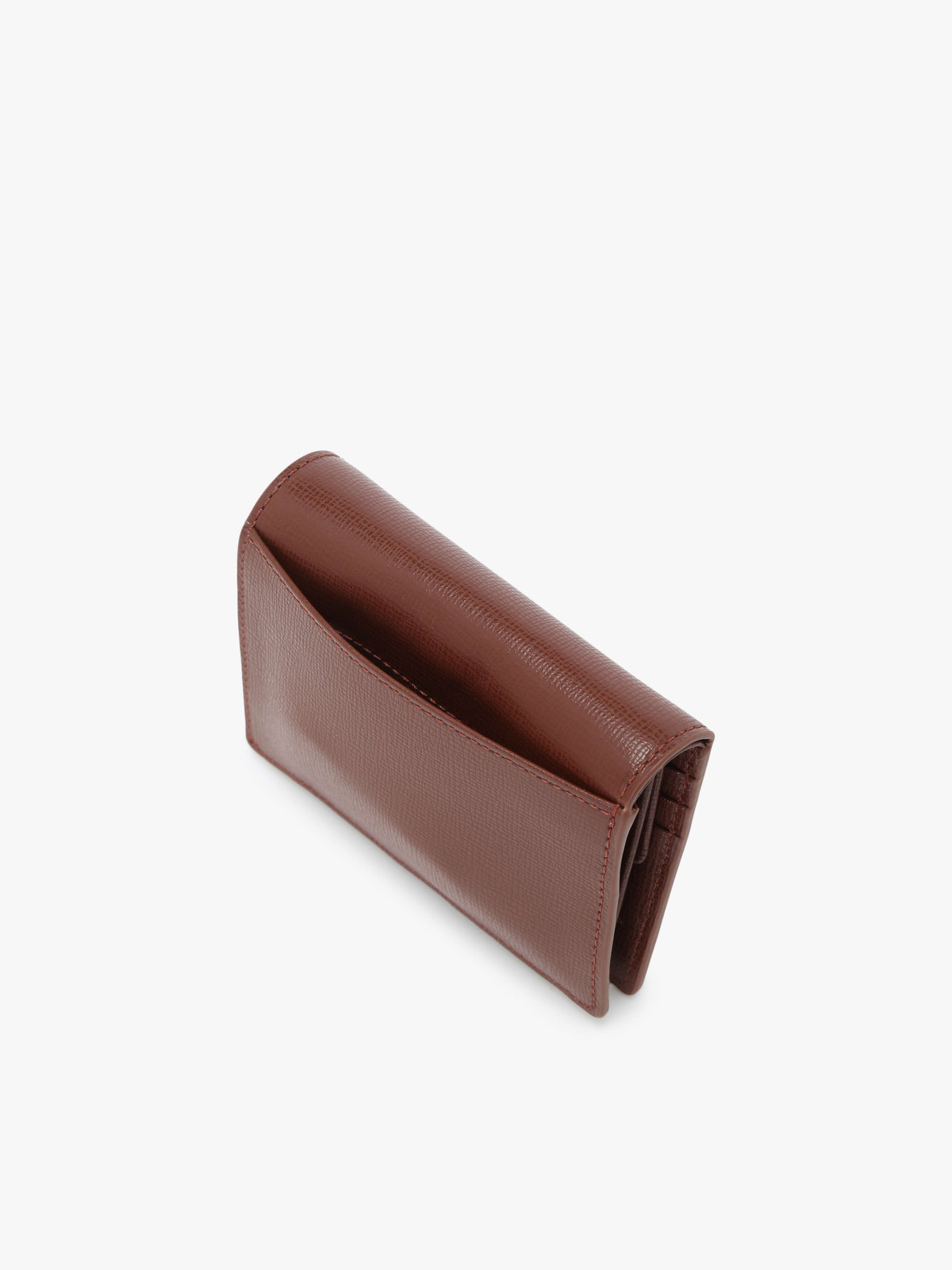 VOYAGE ウィメンズ バッグ＆ウォレット レザー 二つ折り ウォレット ”City” ZAW07-02 ブラウン