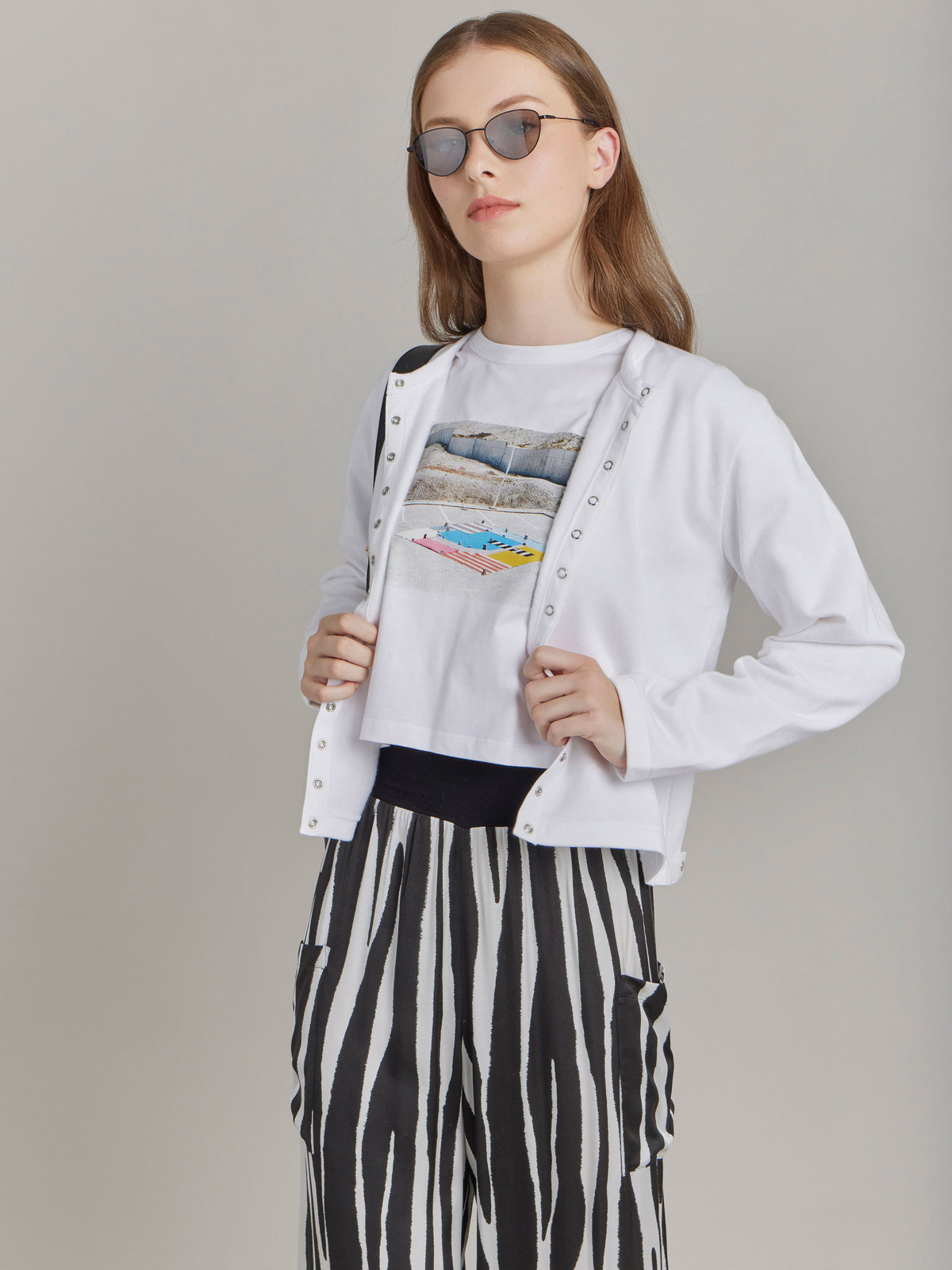 FEMME ウィメンズ SEP4 TS B. STYLE アーティストTシャツ EMMA CHARIN & OLIVIER ホワイト