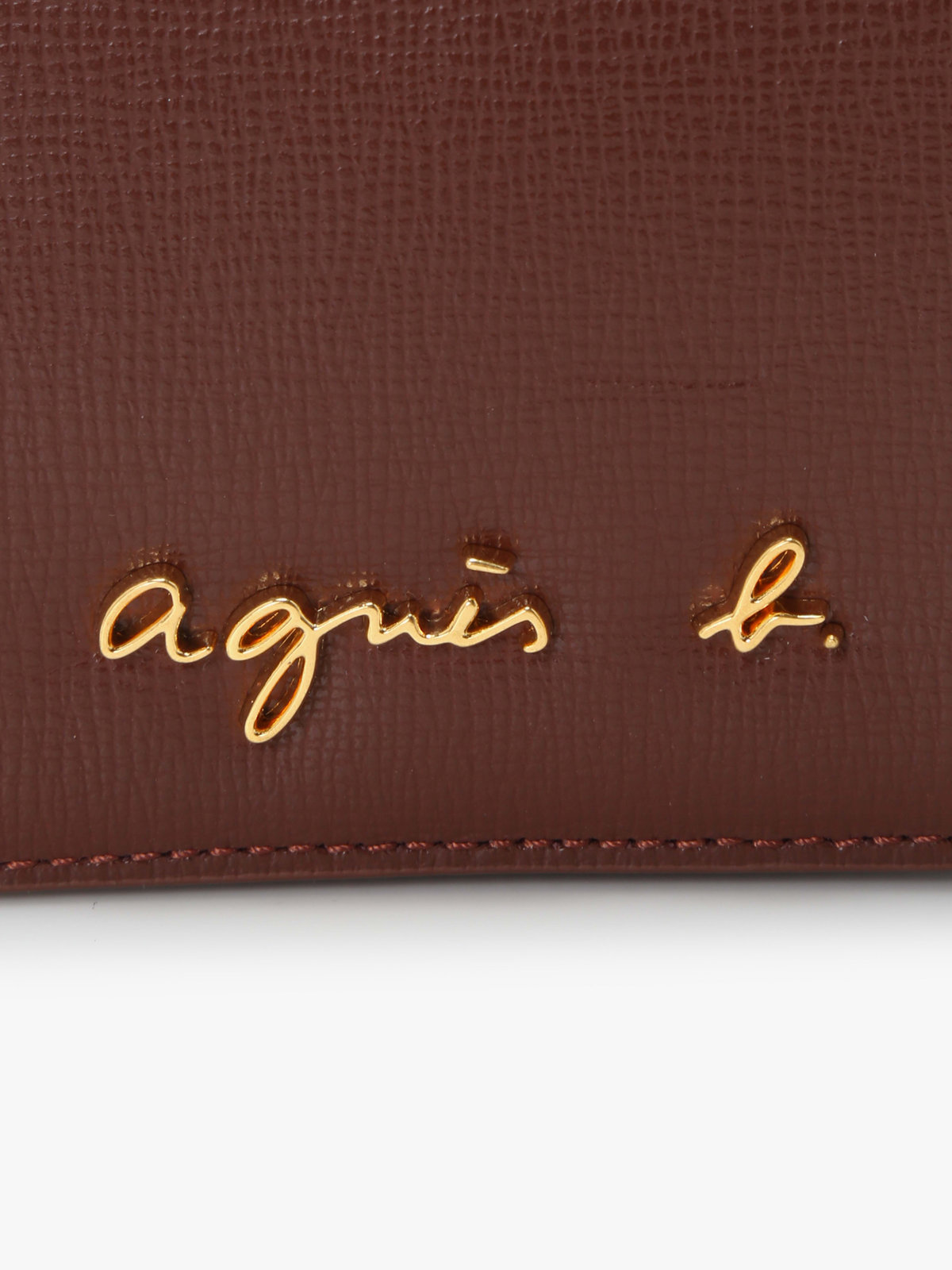 VOYAGE ウィメンズ バッグ＆ウォレット レザー 二つ折り ウォレット ”City” ZAW07-02 ブラウン