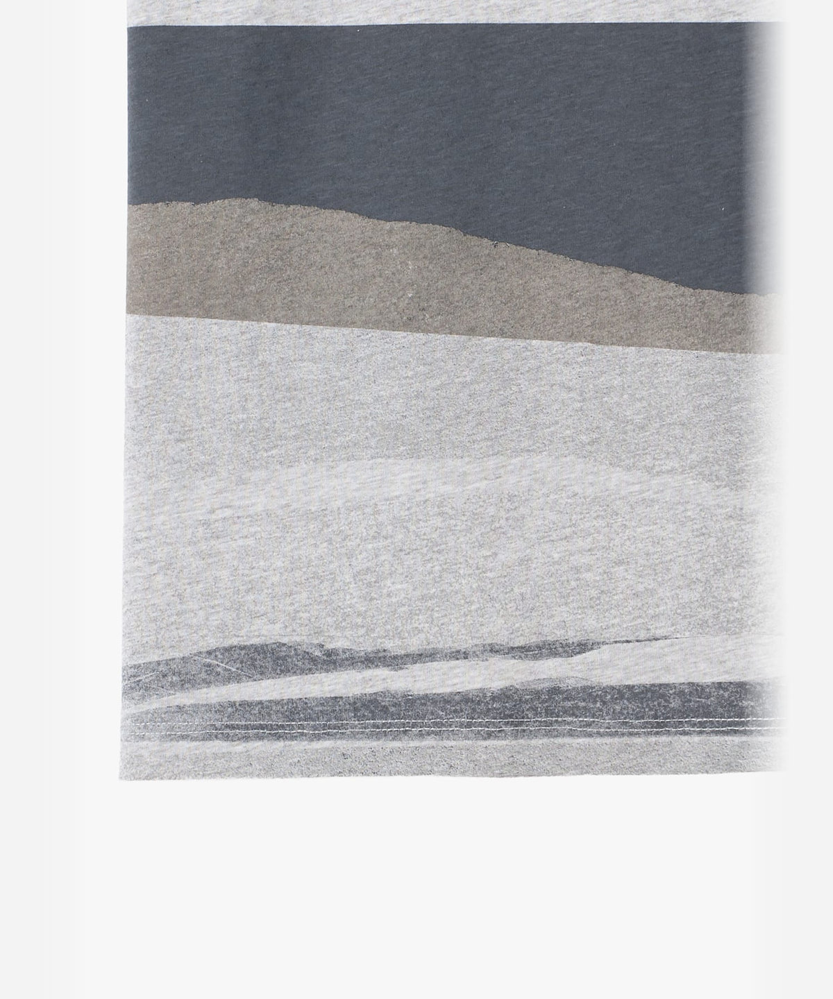 FEMME ウィメンズ オーガニックコットン 半袖 アーティストTシャツ "Aurore de la Marinerie" グレー