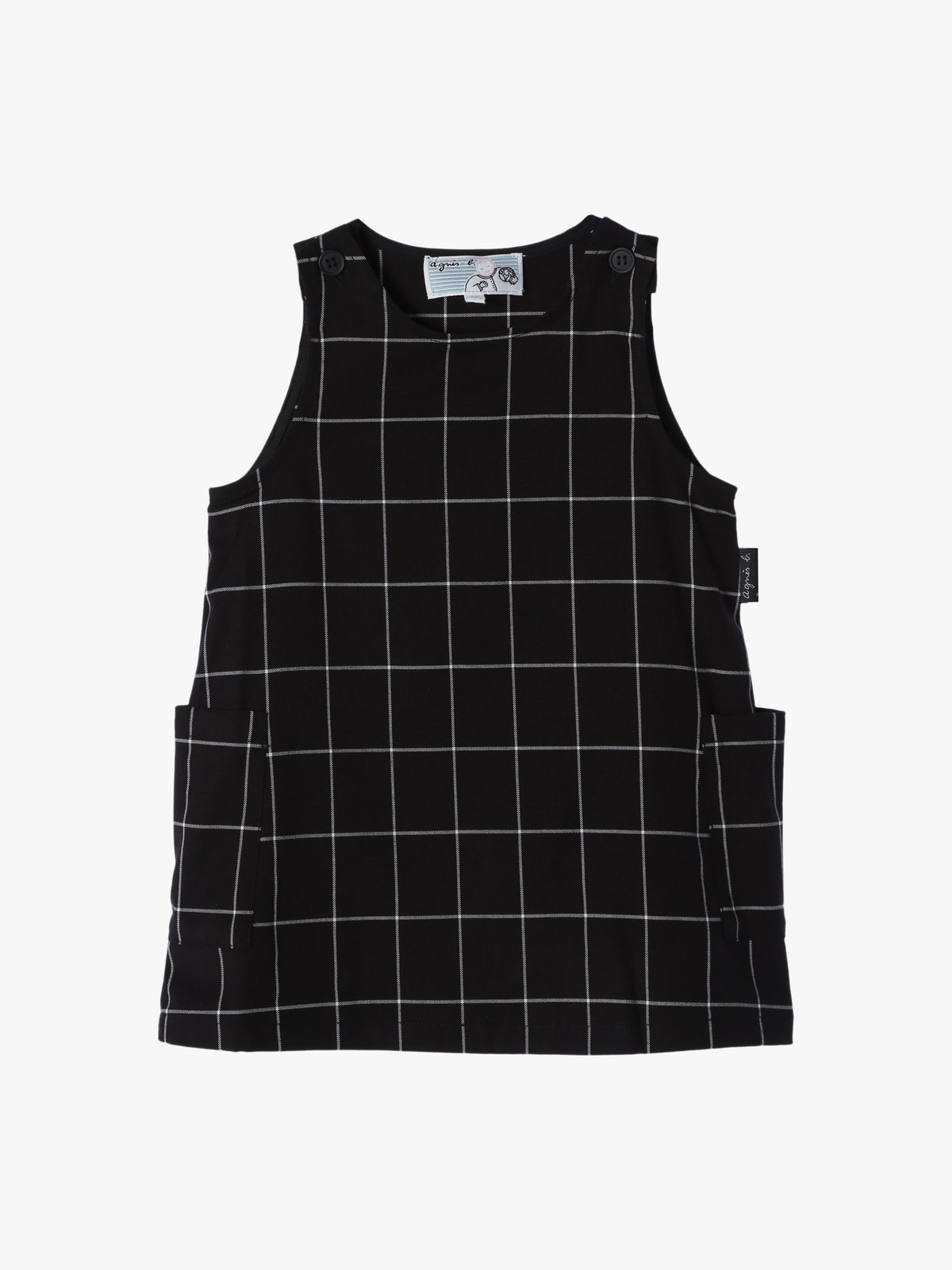 ENFANT ガールズ 【Outlet】CAT0 L ROBE ベビー ワンピース ブラック