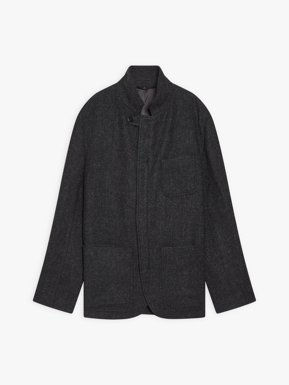 HOMME メンズ 【Outlet】UBQ0 VESTE ジャケット グレー×ブラック