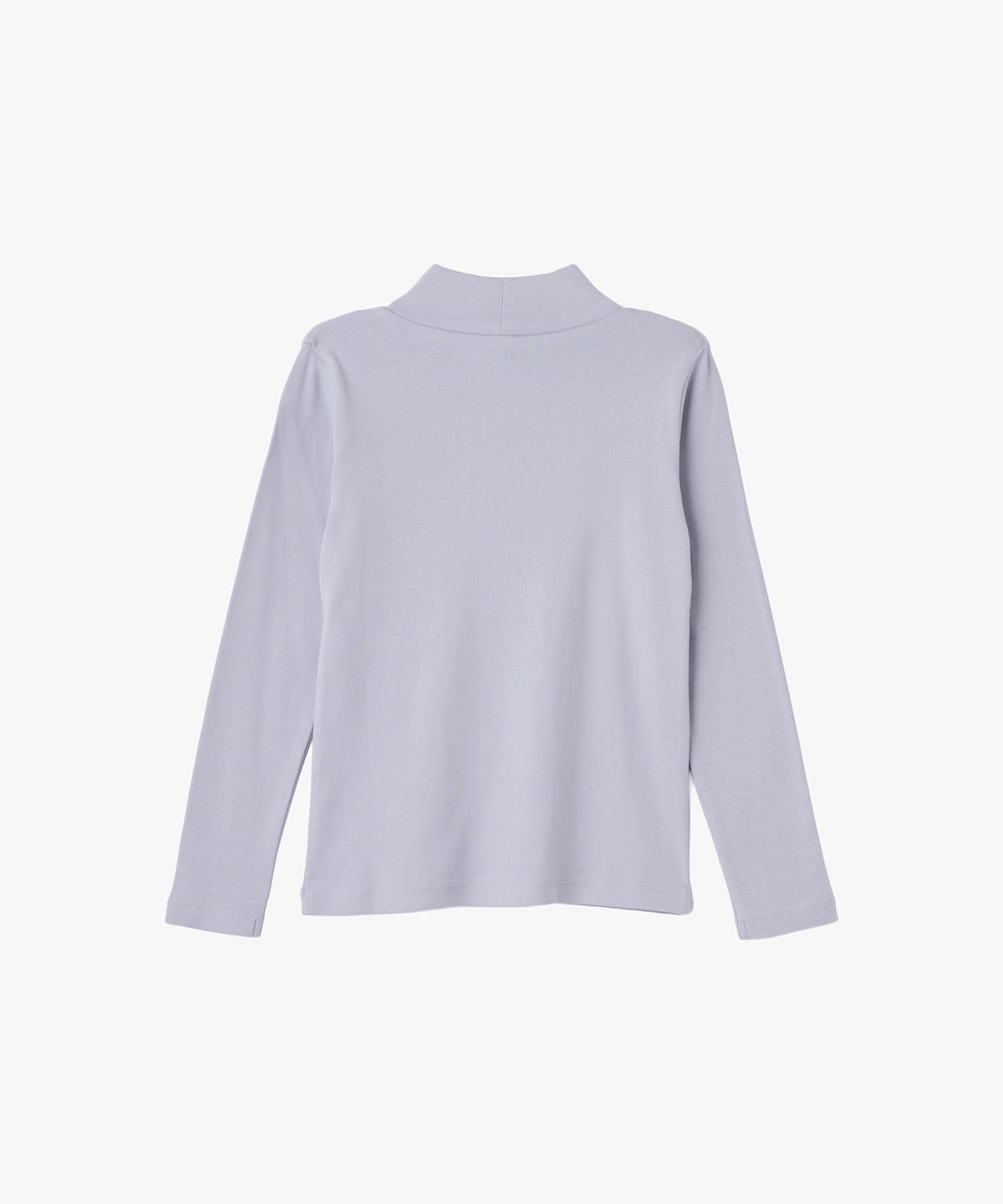 ENFANT ユニセックス キッズ "b." ロゴ コットン 長袖 Tシャツ グレー