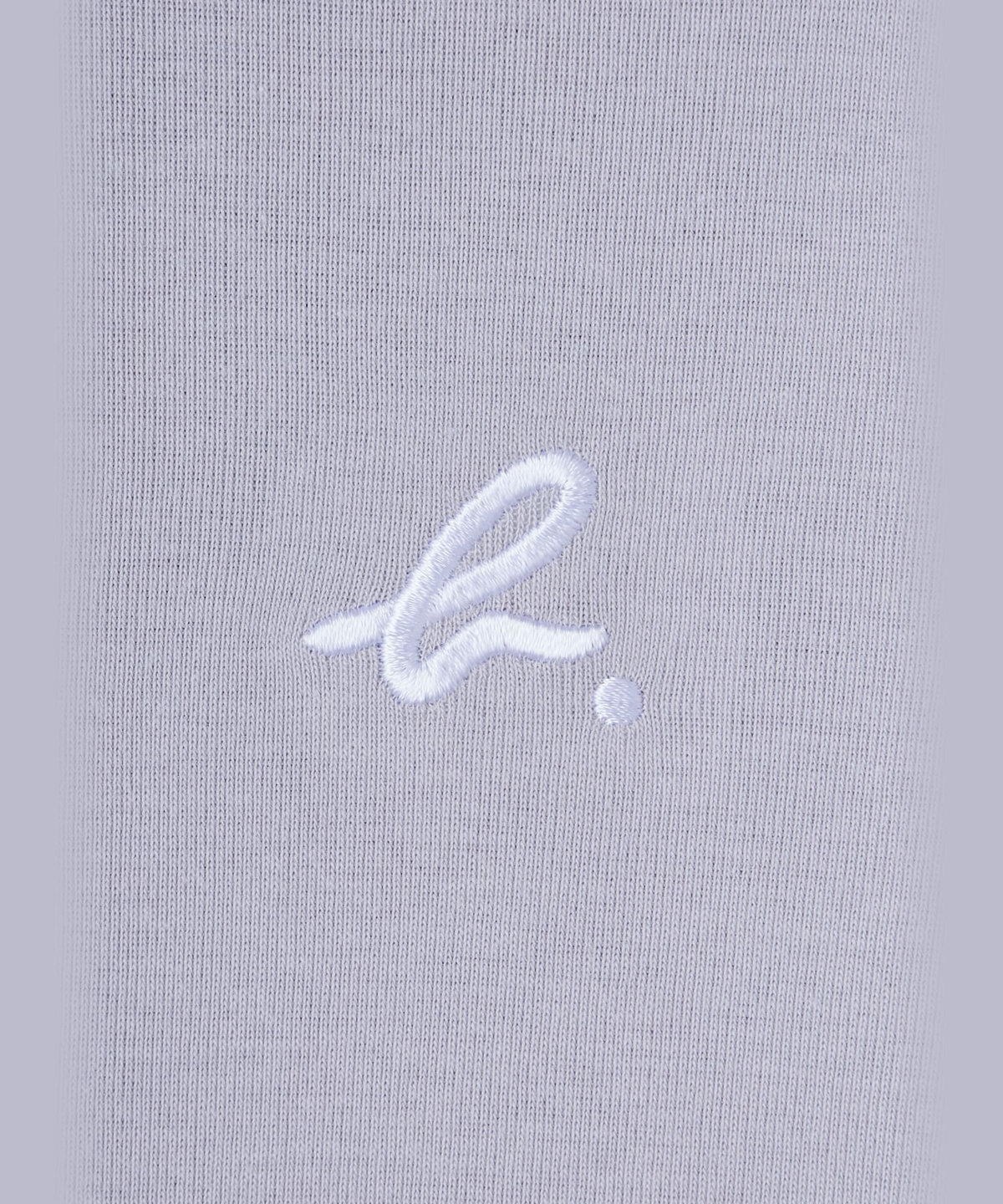 ENFANT ユニセックス キッズ "b." ロゴ コットン 長袖 Tシャツ グレー