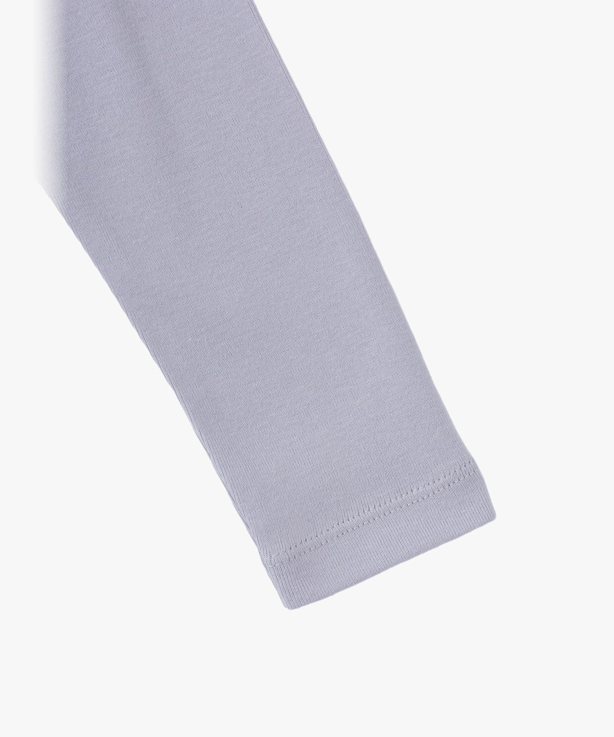 ENFANT ユニセックス キッズ "b." ロゴ コットン 長袖 Tシャツ グレー