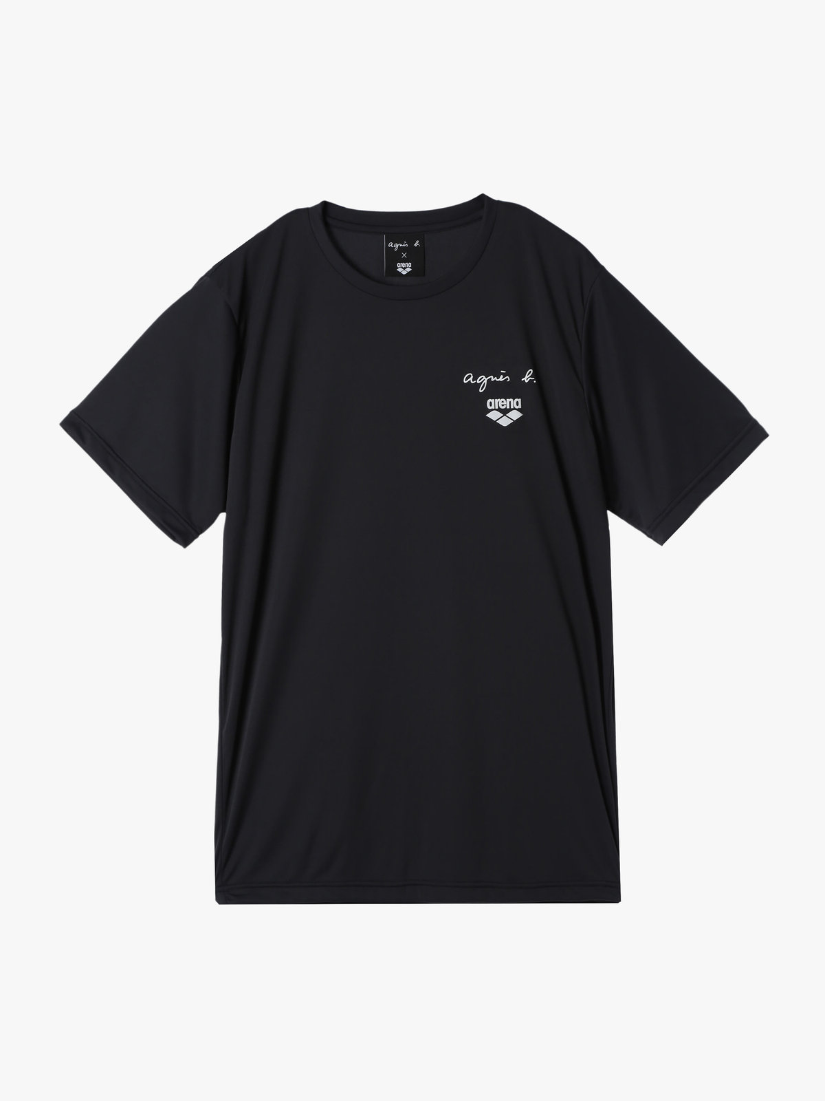 FEMME ウィメンズ 【Outlet】agnes b. x arena 半袖 Tシャツ ブラック