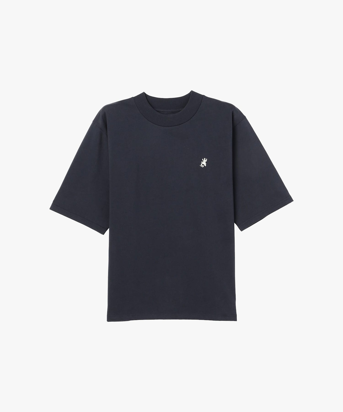 HOMME メンズ メンズ 刺繍 コットン 半袖 Tシャツ "Lezard" マルチ