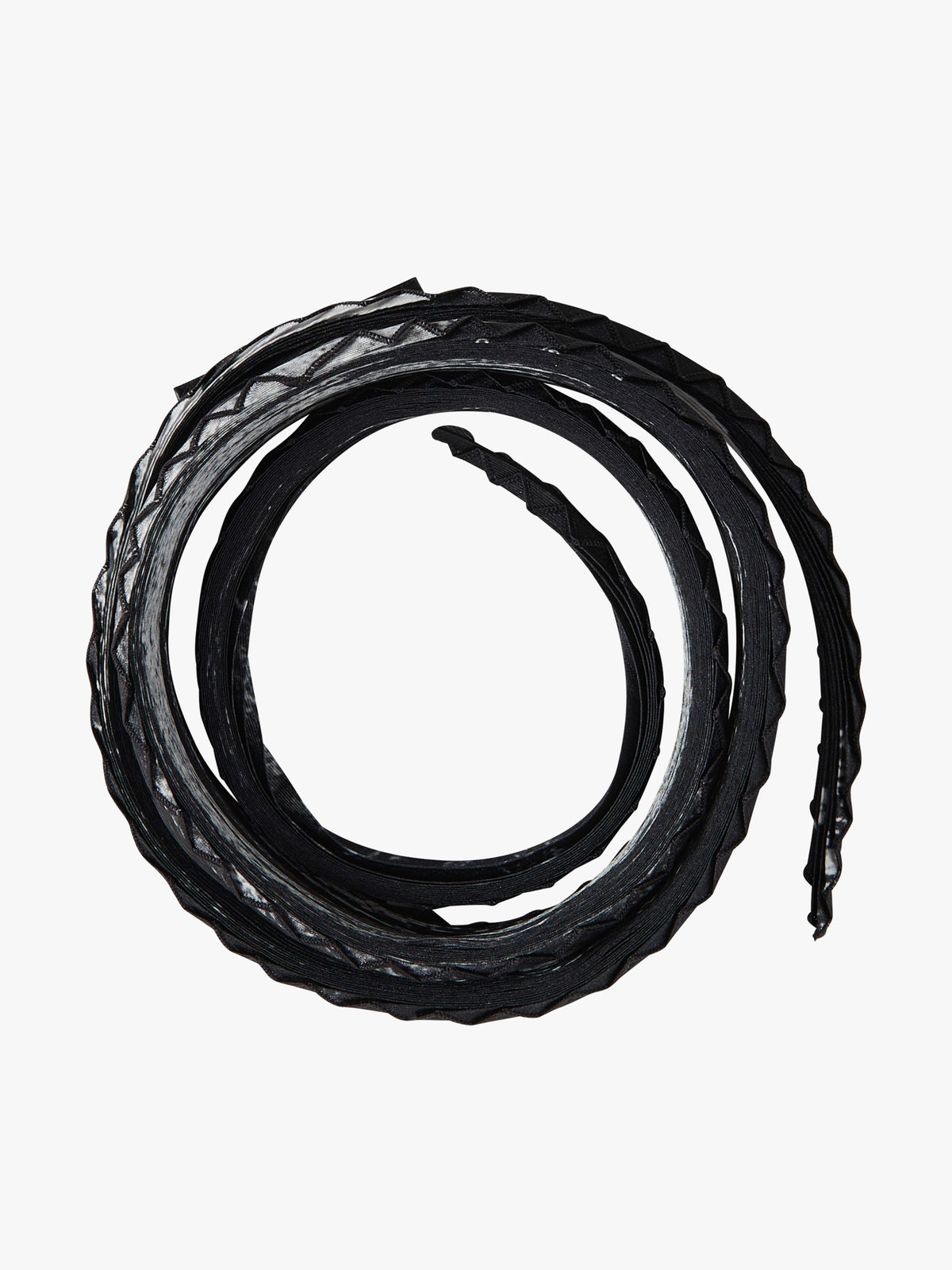 FEMME ウィメンズ フォトプリント シルク スカーフ ”Denise” ブラック