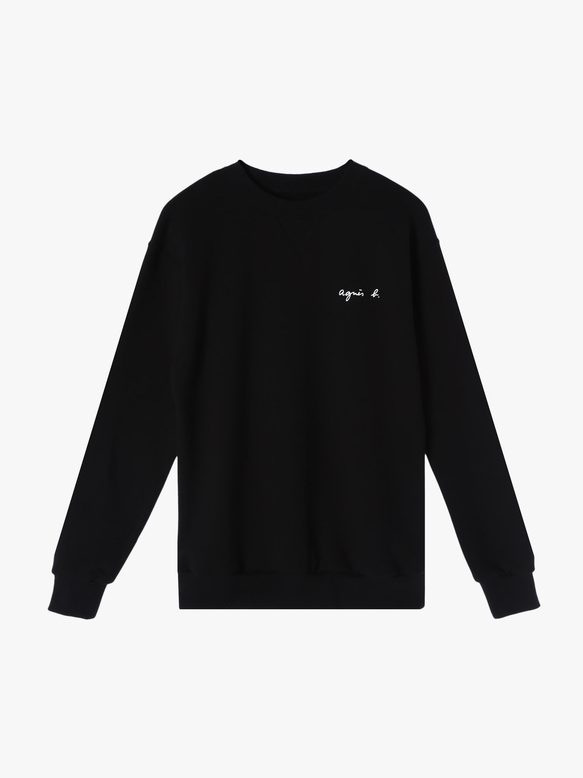 FEMME ウィメンズ 【Outlet】ロゴ プリント コットン 長袖 スウェット ブラック