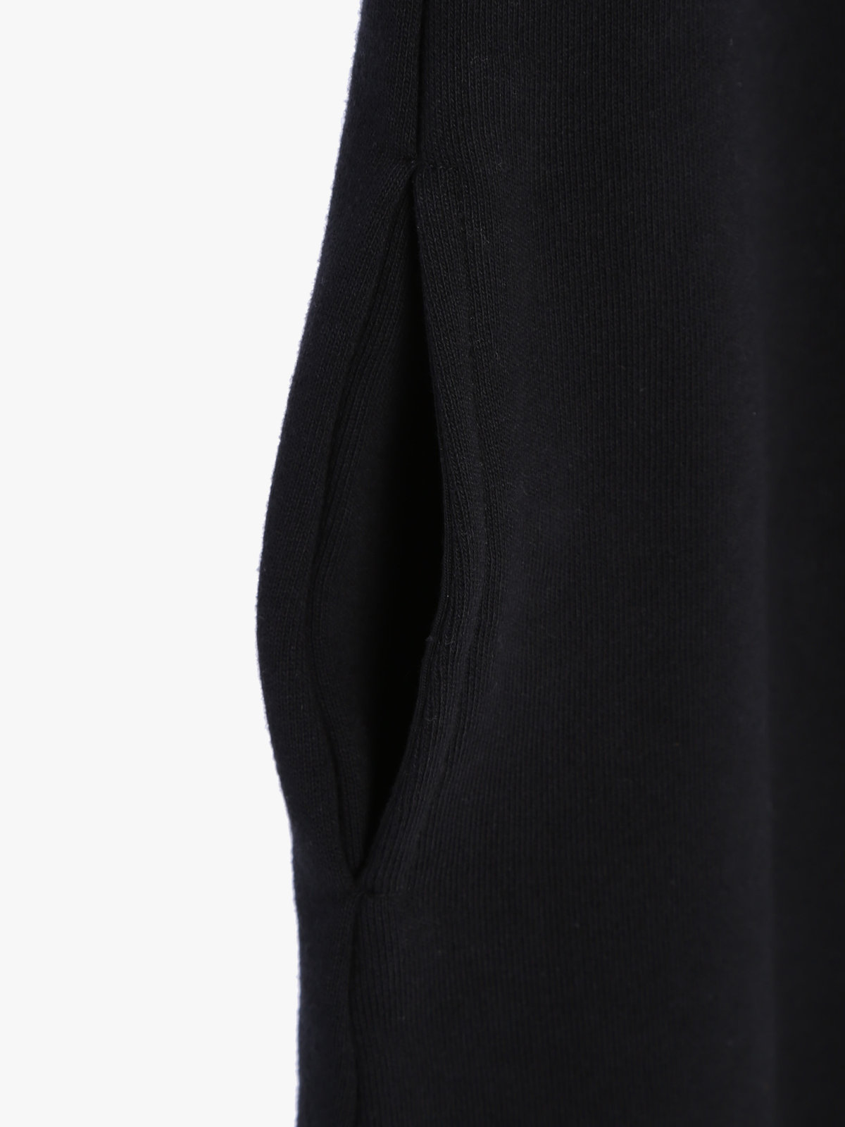 ENFANT ガールズ キッズ ロゴ コットン ノースリーブ ワンピース "Fily" ブラック