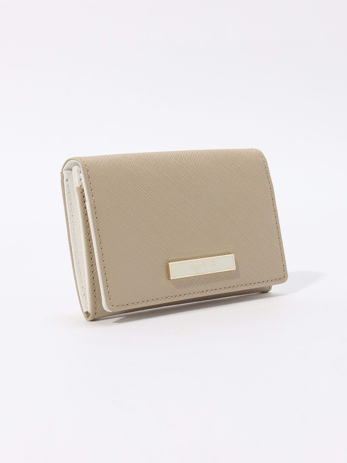 VOYAGE ウィメンズ バッグ＆ウォレット レザー カードケース "Erika" QAW05-05 ベージュ