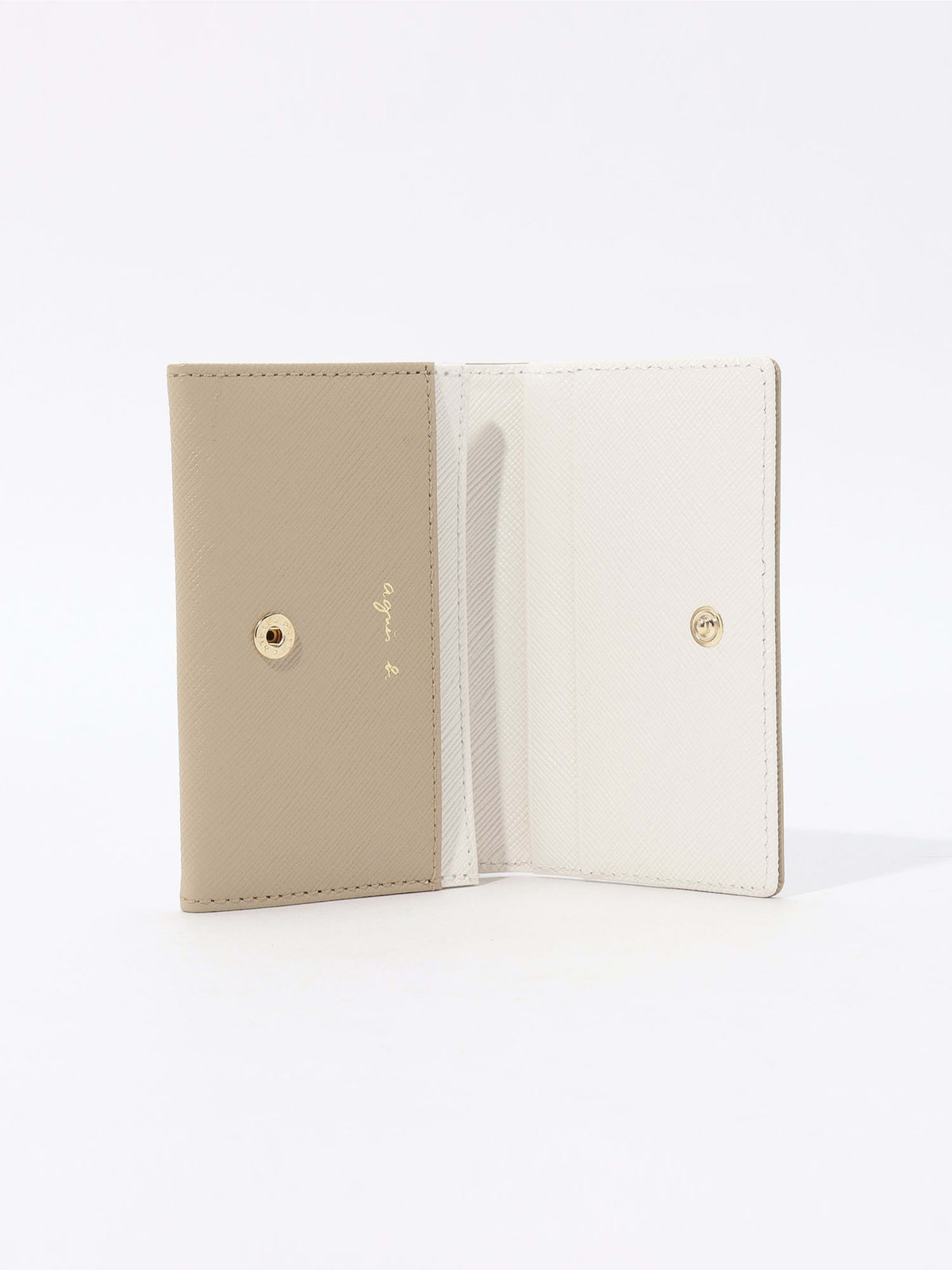 VOYAGE ウィメンズ バッグ＆ウォレット レザー カードケース "Erika" QAW05-05 ベージュ