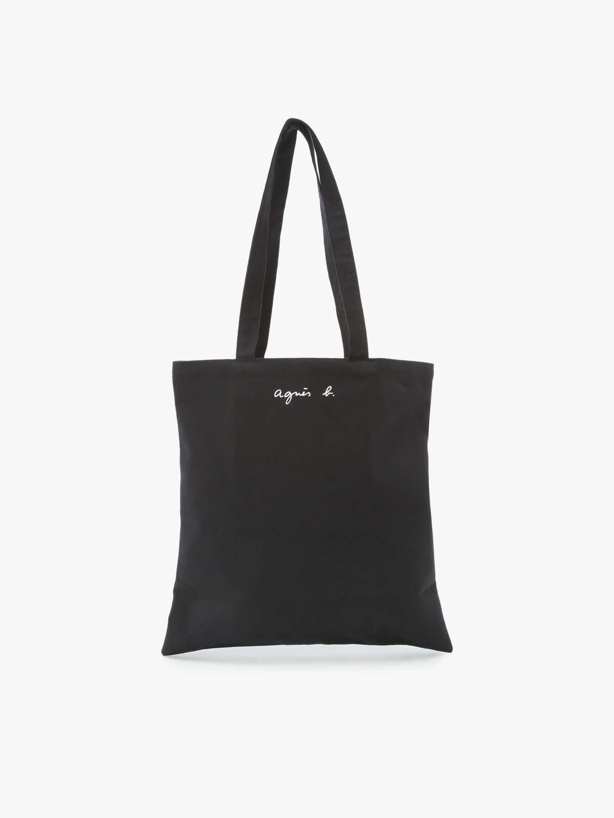 FEMME ウィメンズ 【by R 限定品】agnes b. フォトプリント コットン トートバッグ "Sakura" ブラック