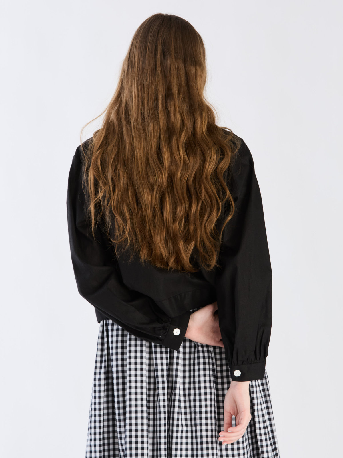 To b. by agnès b. 【Outlet】コットンリネンポプリンジャケット ブラック