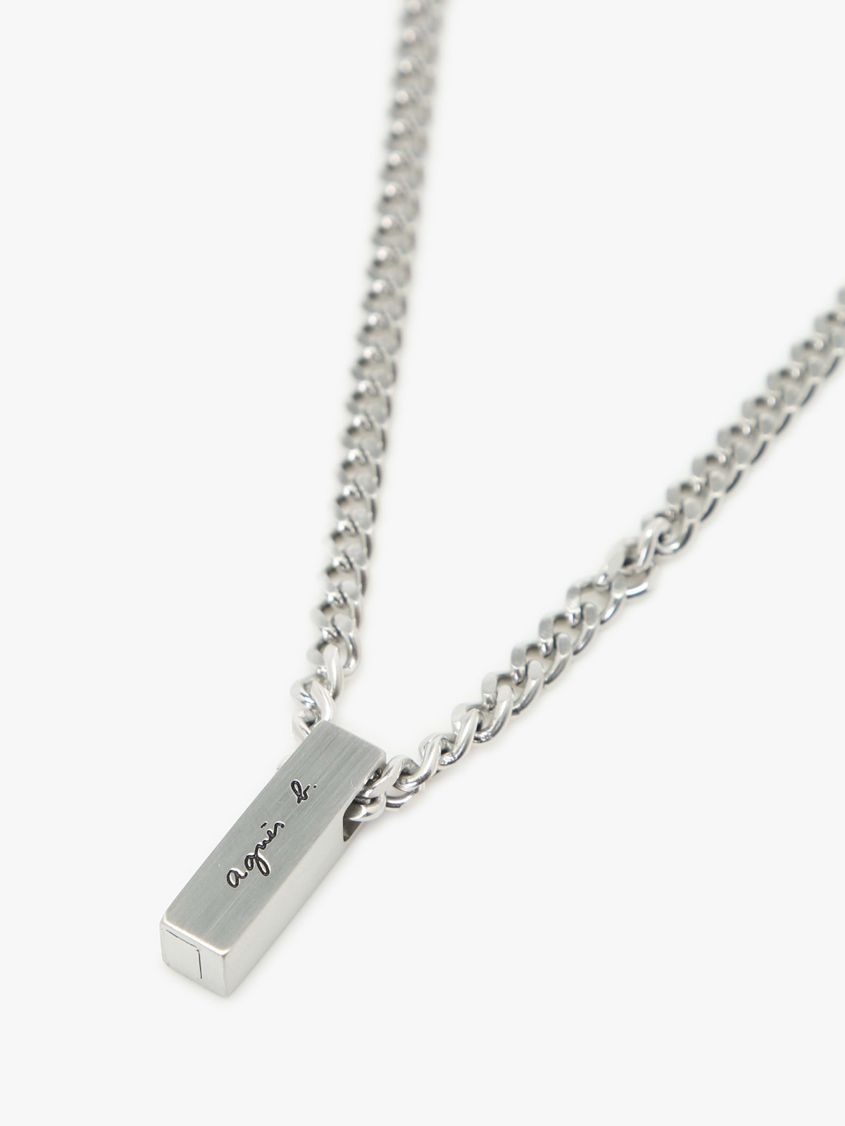 FEMME ウィメンズ ペアネックレス ”Be my other half” シルバー