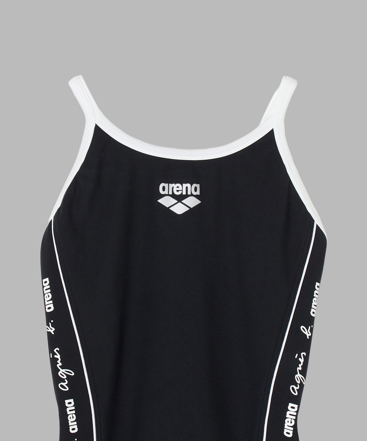 FEMME ウィメンズ agnes b. x arena タフスーツ トレーニングワンピース 水着 ブラック