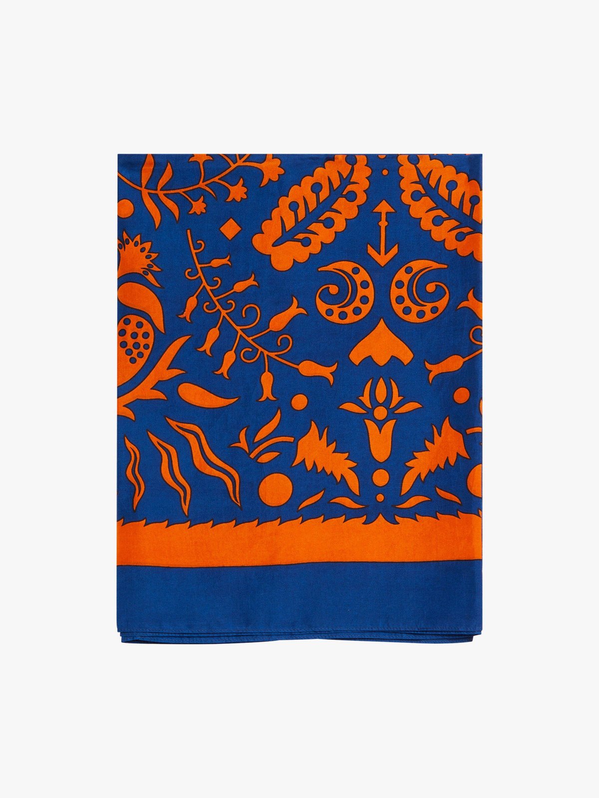 FEMME ウィメンズ シルク スカーフ "Tamila" オレンジ