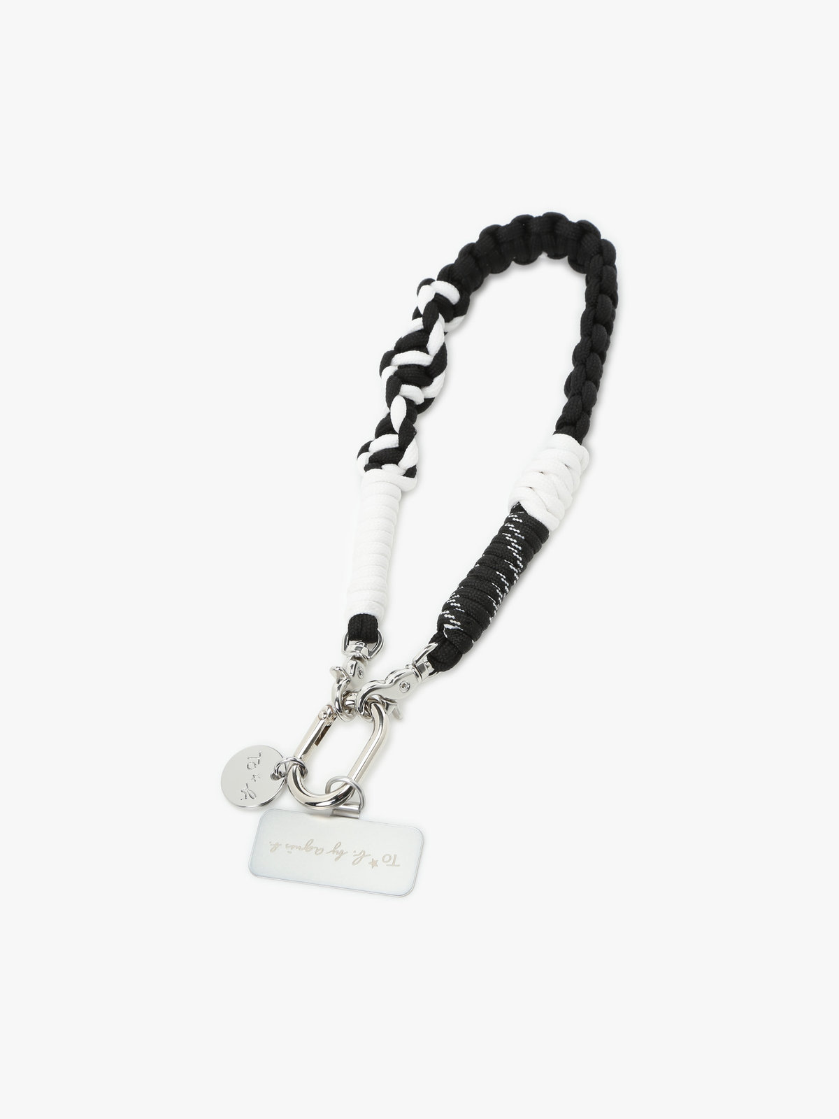 To b. by agnès b. マルチカラー モバイルストラップ セット ブラック