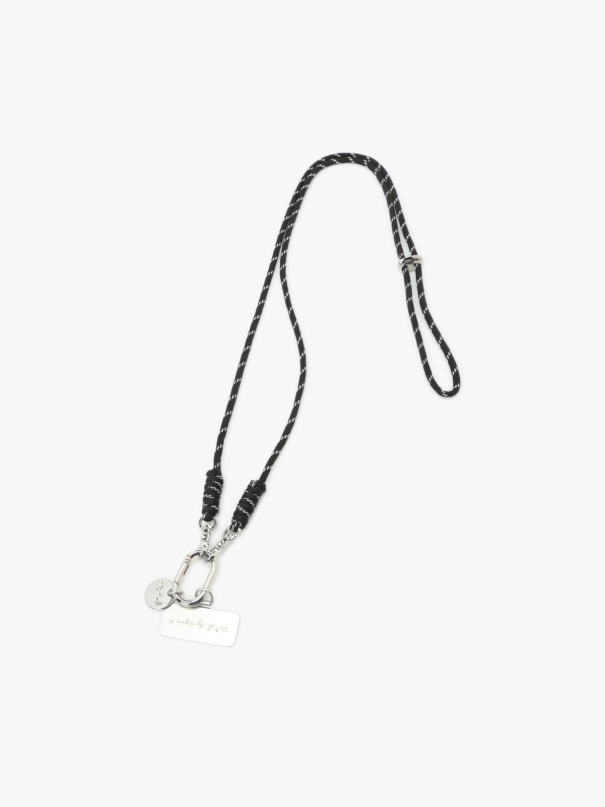 To b. by agnès b. マルチカラー モバイルストラップ セット ブラック