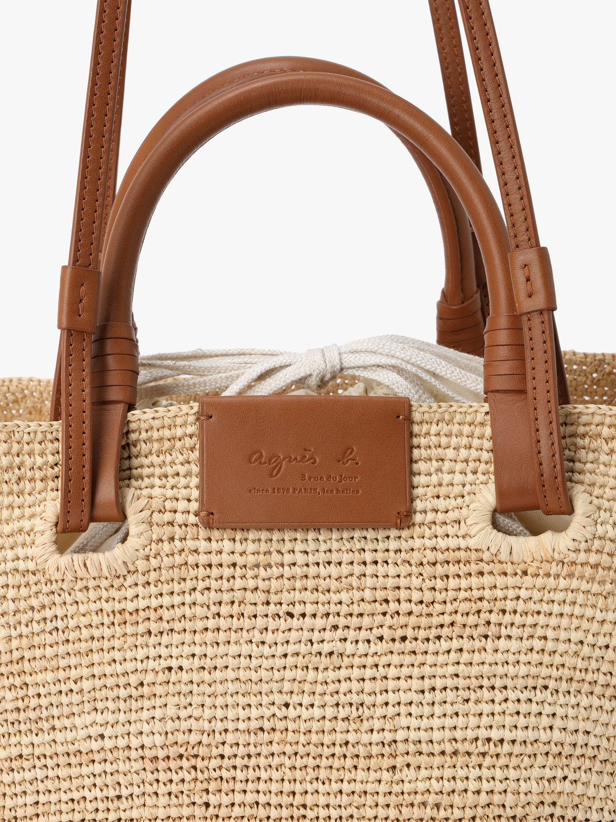 VOYAGE ウィメンズ バッグ＆ウォレット ラフィア 2wayトートバッグ YAX08-01 キャメル