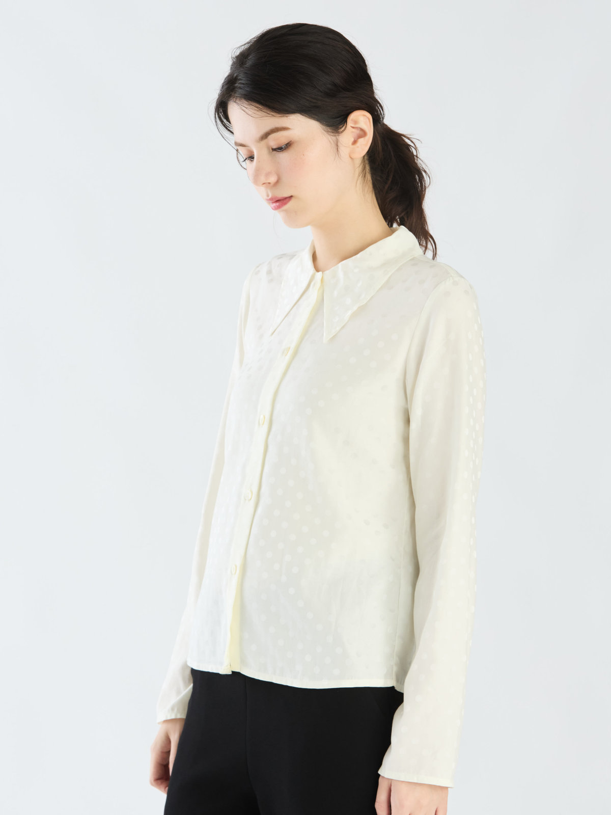 FEMME ウィメンズ 【Outlet】TU28 CHEMISE ブラウス アイボリー