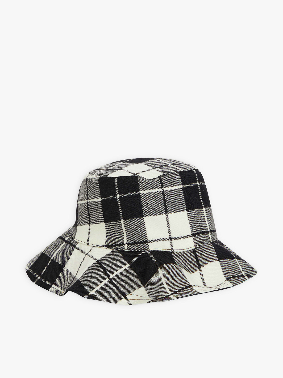 FEMME ウィメンズ 【Outlet】チェック リバーシブル ハット "Monia" ブラック