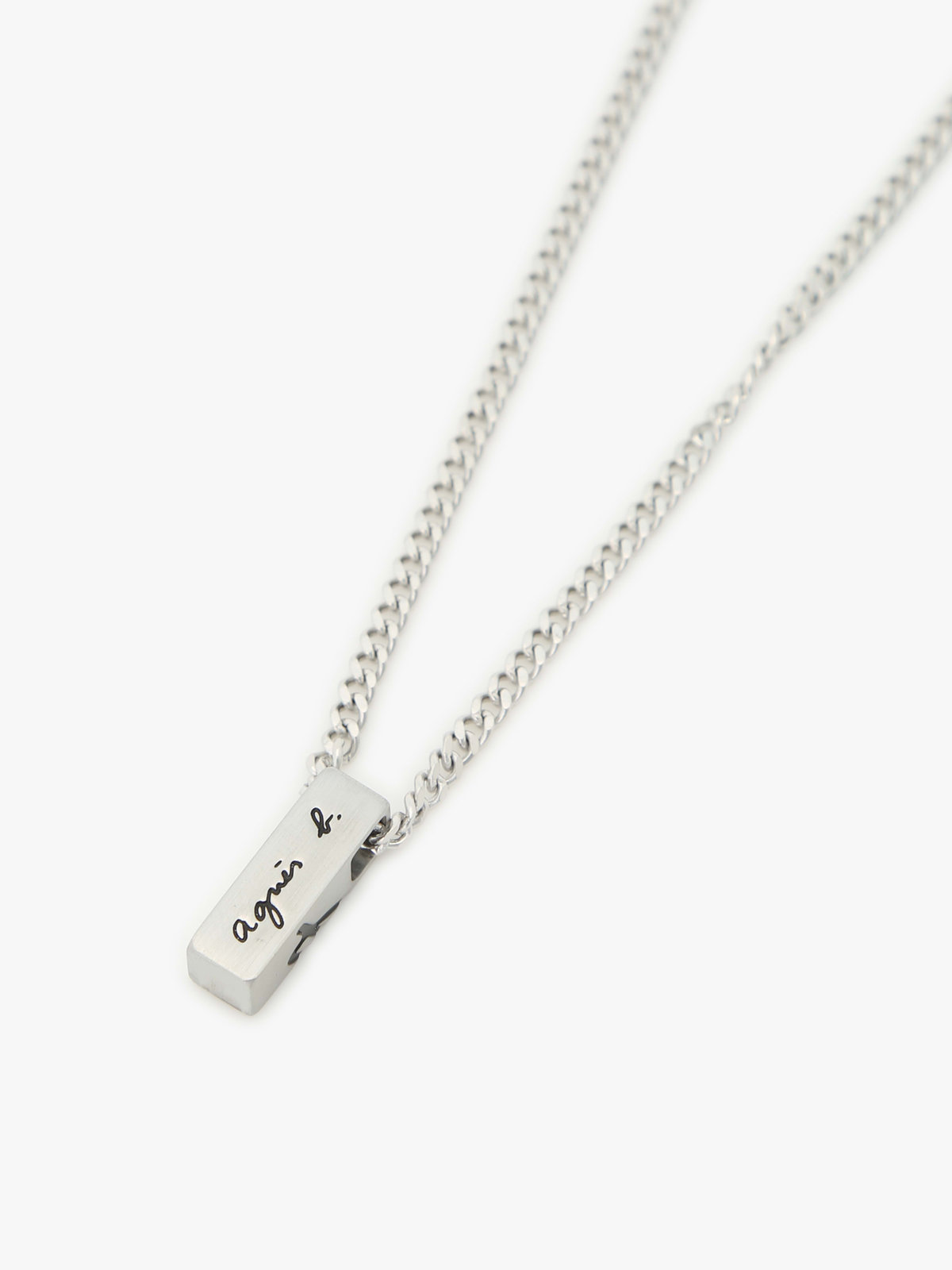 FEMME ウィメンズ ペアネックレス ”Be my other half” シルバー