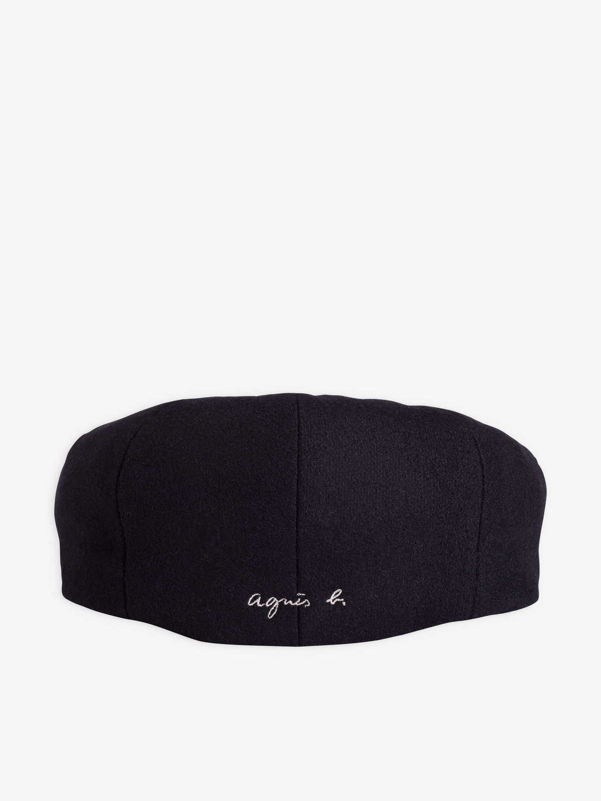 HOMME メンズ ウール ハンチング "Yann" ブラック