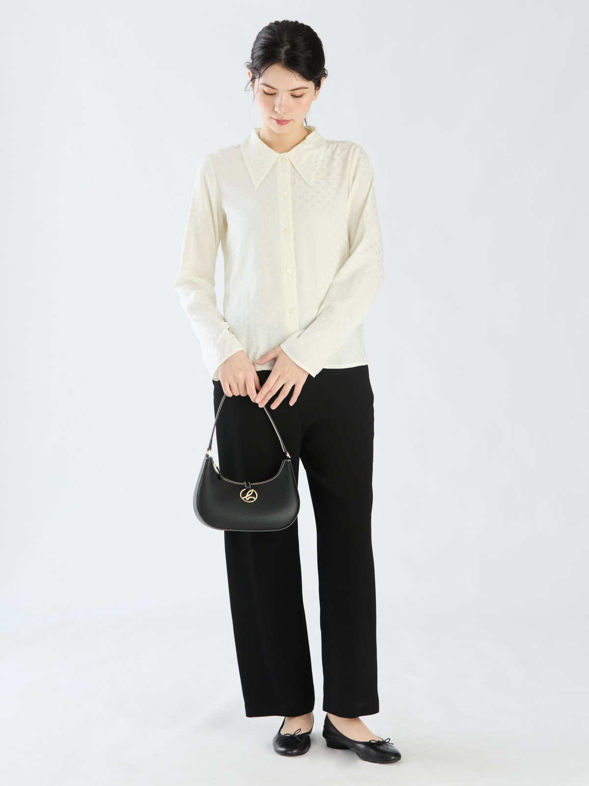 FEMME ウィメンズ 【Outlet】TU28 CHEMISE ブラウス アイボリー