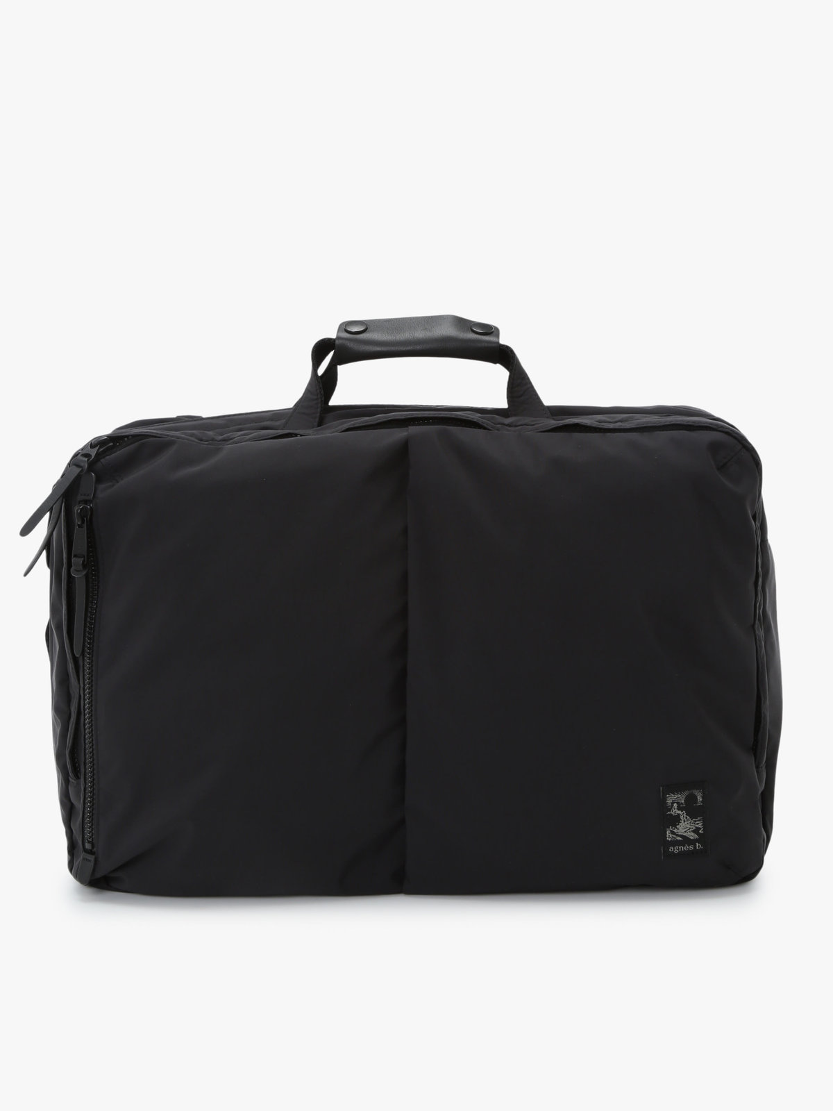 VOYAGE メンズ バッグ＆ウォレット ナイロン 3way PCケース ”Trip”  ZAH01-01 ブラック