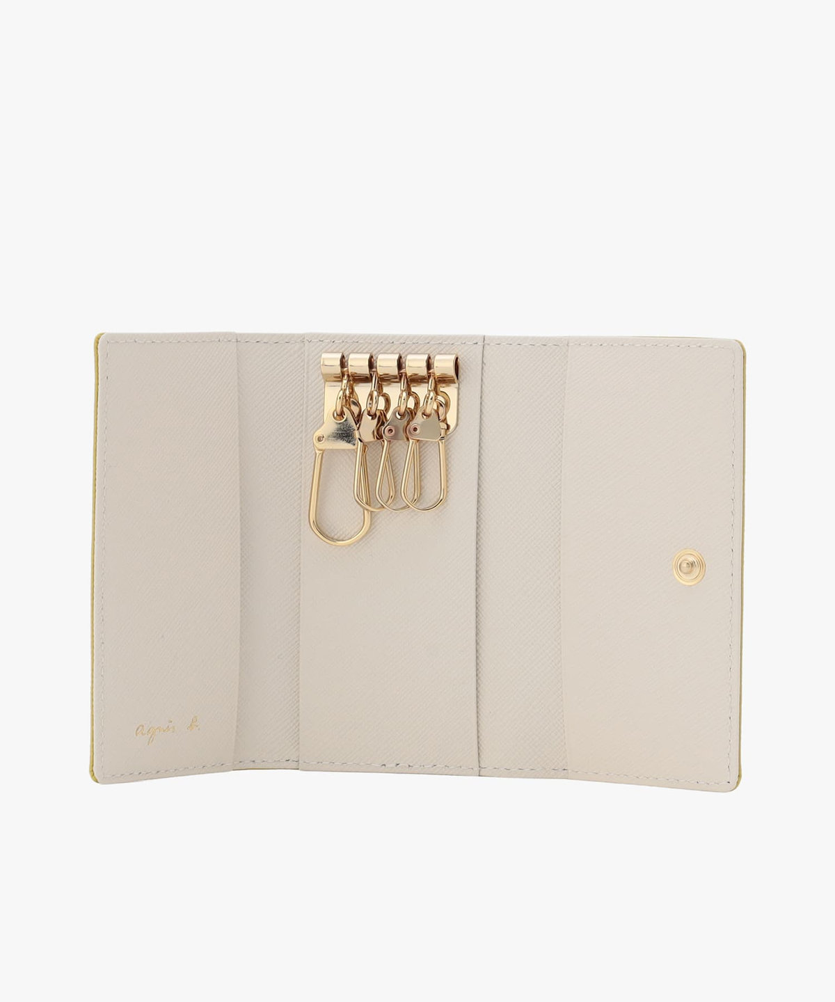 VOYAGE ウィメンズ バッグ＆ウォレット レザー キーケース "Petit b." EW13Bー06 イエロー