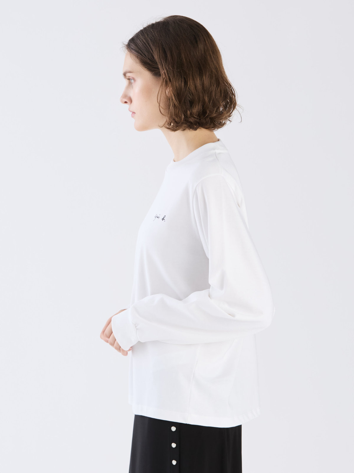 FEMME ウィメンズ 【Outlet】S179 TS ロゴTシャツ ホワイト