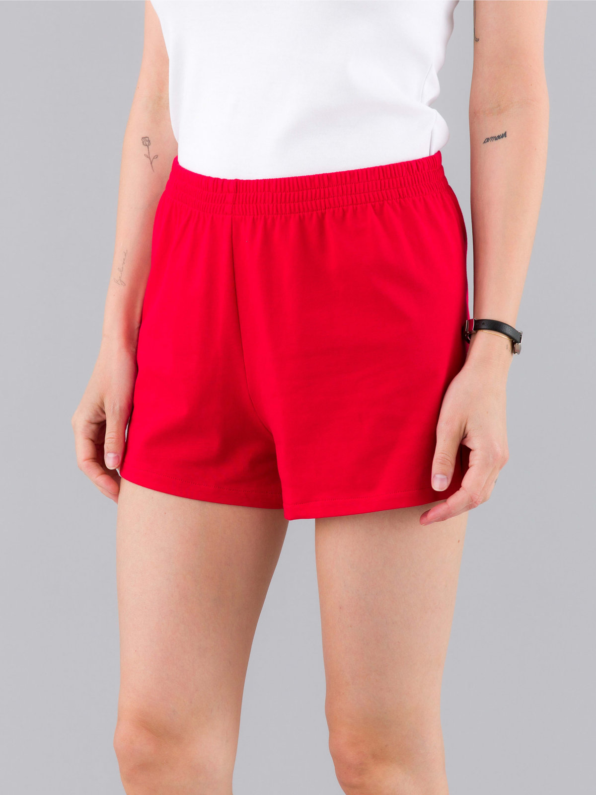 FEMME ウィメンズ J000 SHORT ボクサーパンツ レッド