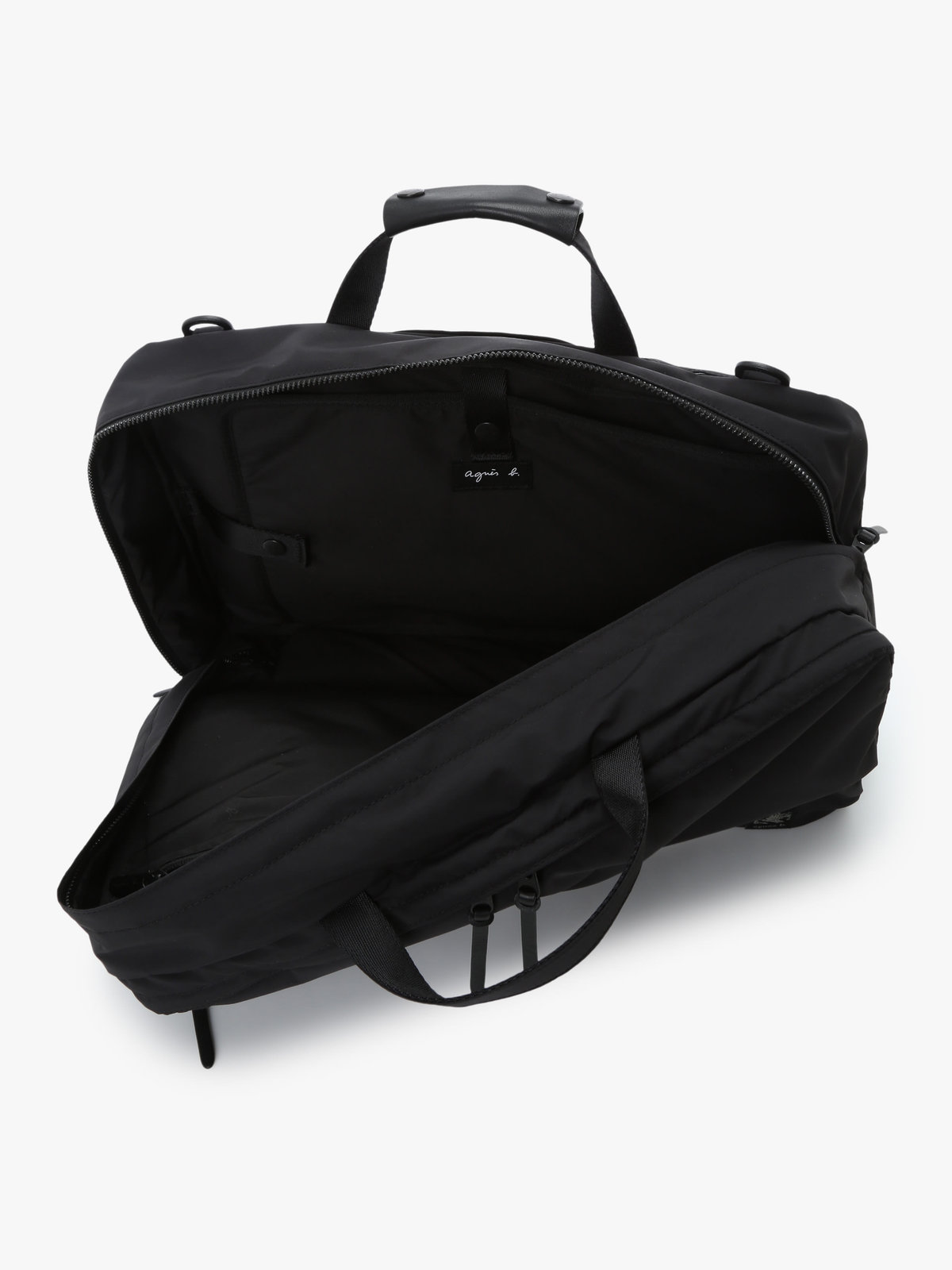 VOYAGE メンズ バッグ＆ウォレット ナイロン 3way PCケース ”Trip”  ZAH01-01 ブラック