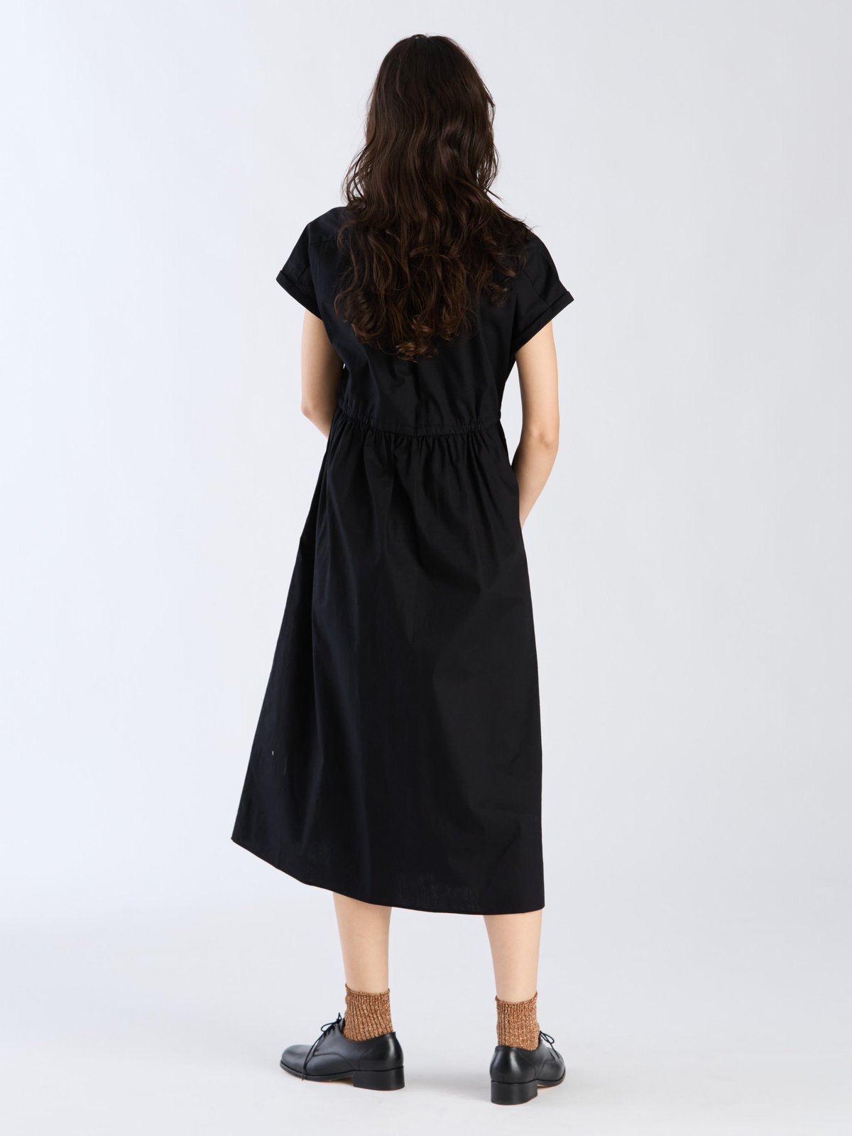 To b. by agnès b. コットン レディ ドレス ブラック