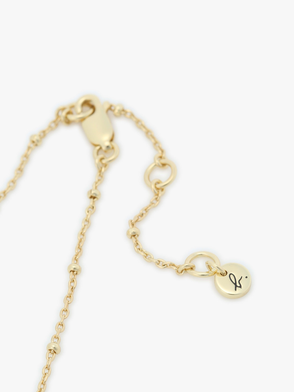 FEMME ウィメンズ ”b.”ロゴ アバロンシェル ネックレス ”Window Vistas” ゴールド