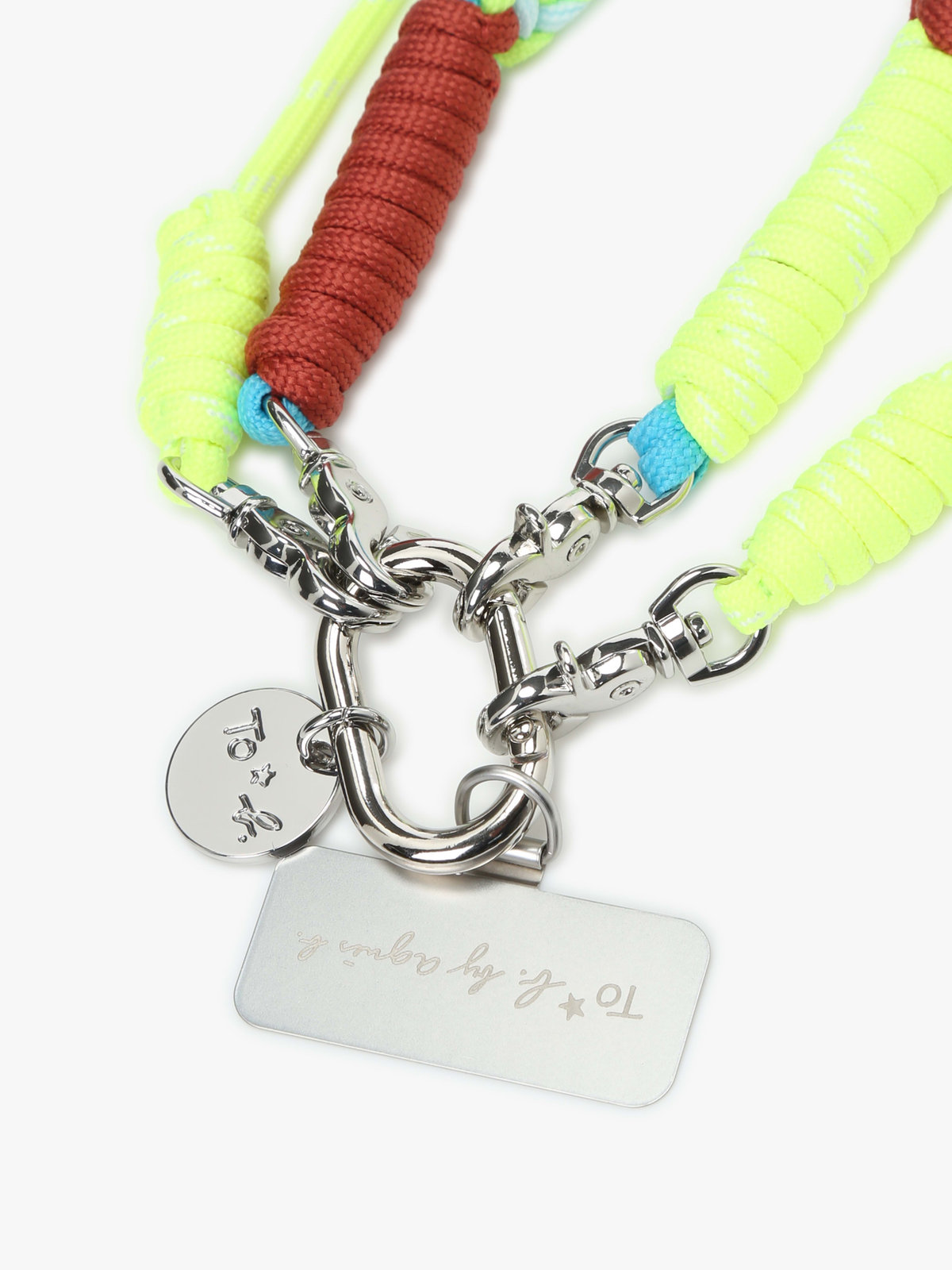 To b. by agnès b. マルチカラー モバイルストラップ セット イエロー