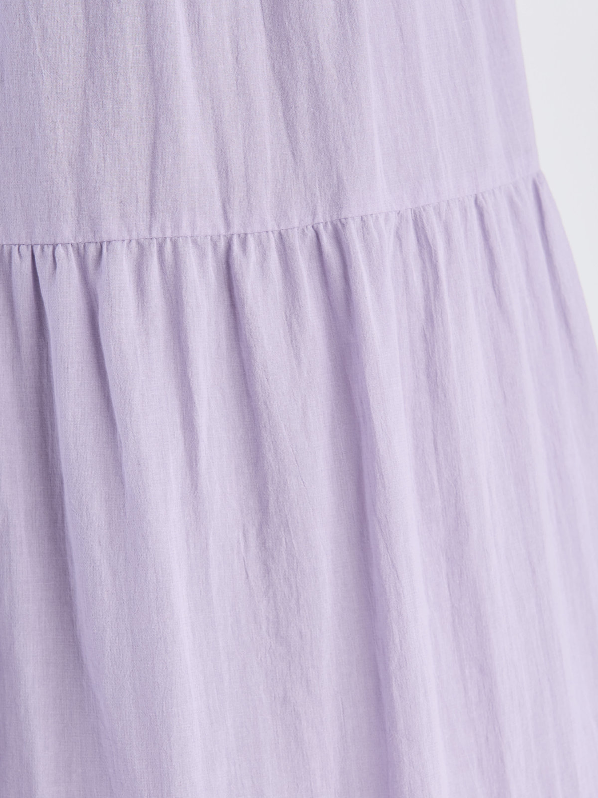 To b. by agnès b. 【Outlet】シアー コットン ロングワンピース パープル系その他