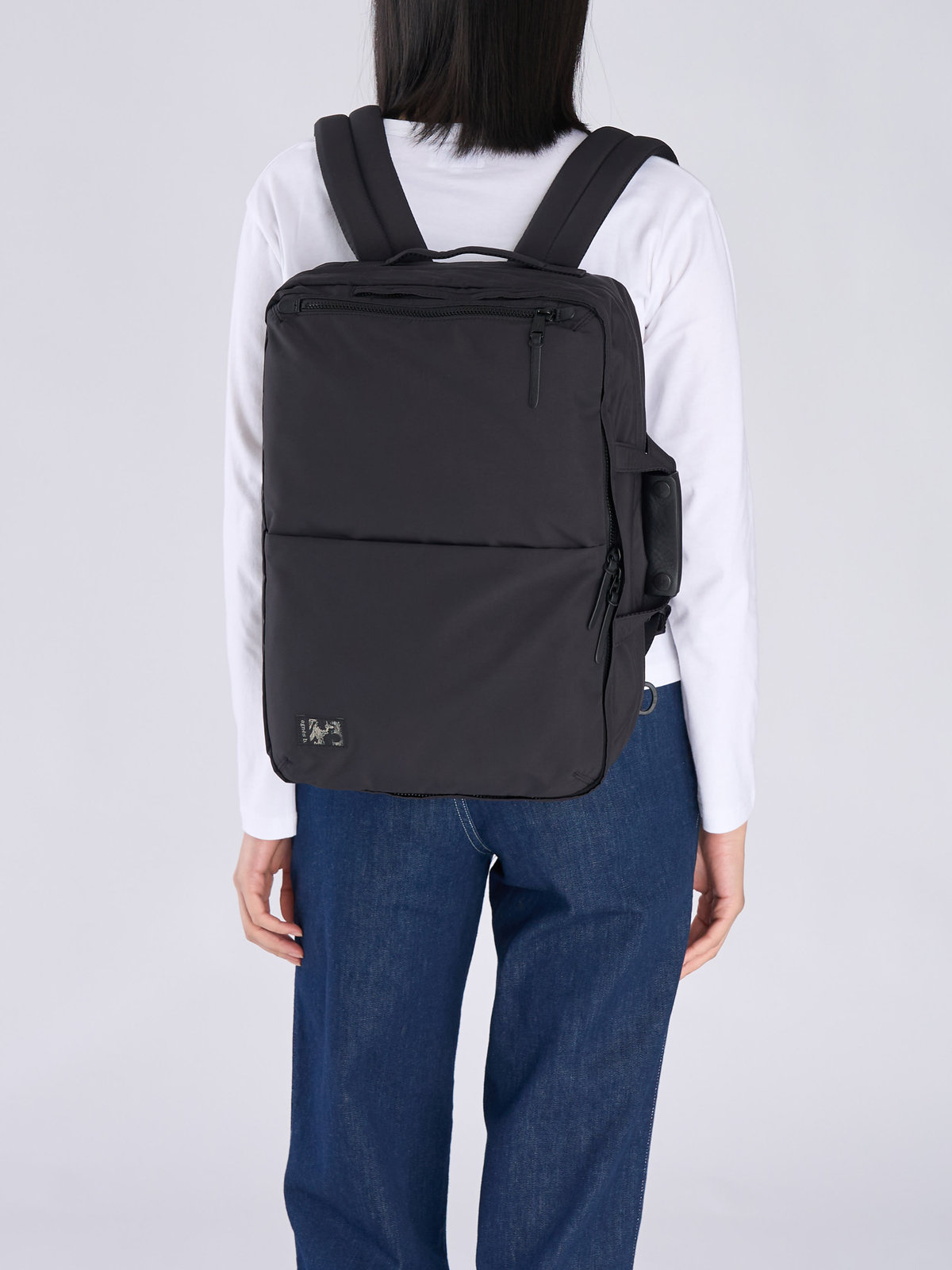 VOYAGE メンズ バッグ＆ウォレット ナイロン 3way PCケース ”Trip”  ZAH01-01 ブラック