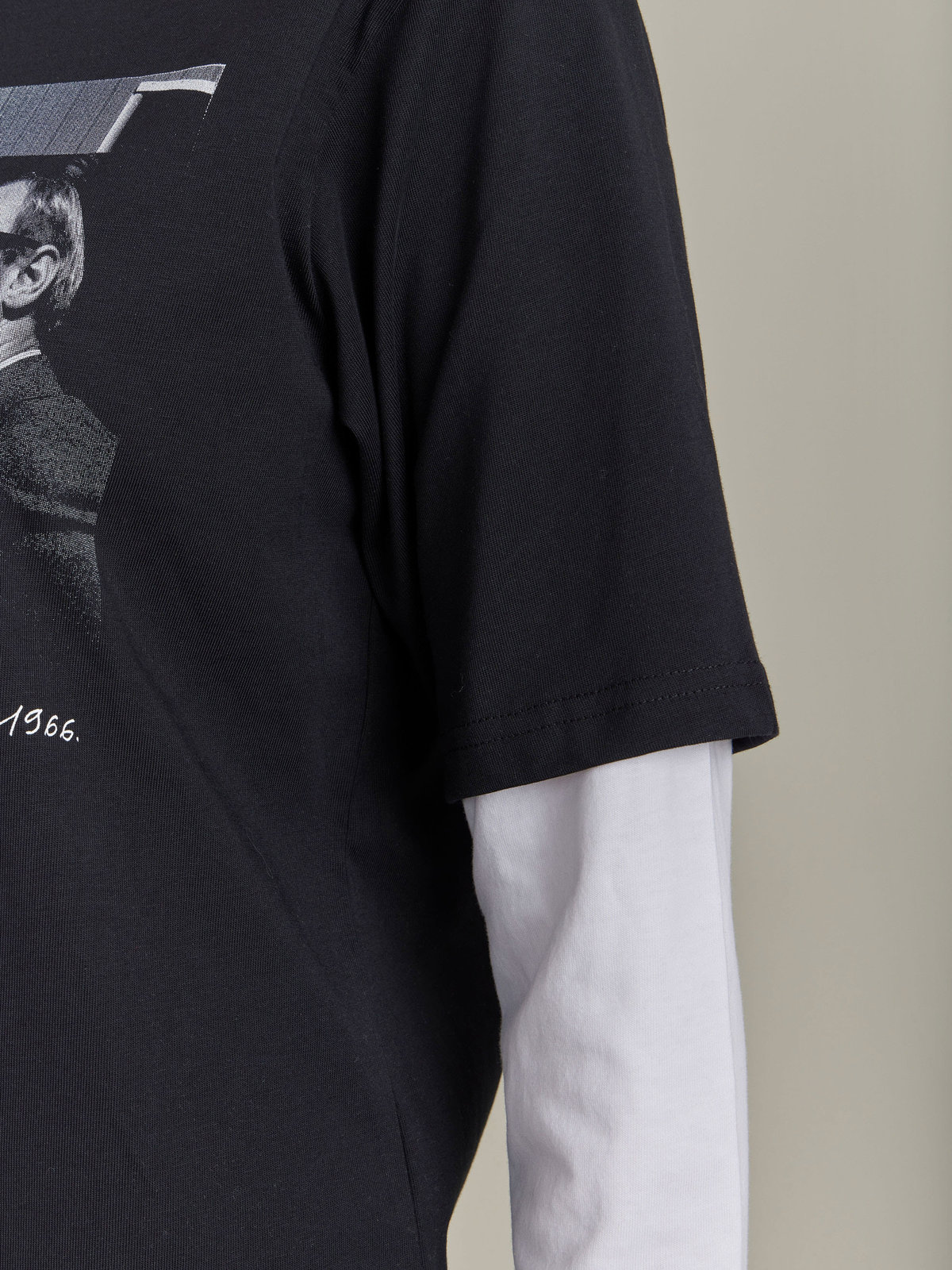 FEMME ウィメンズ SEW3 TS DBLE アーティストTシャツ Dennis hopper ブラック